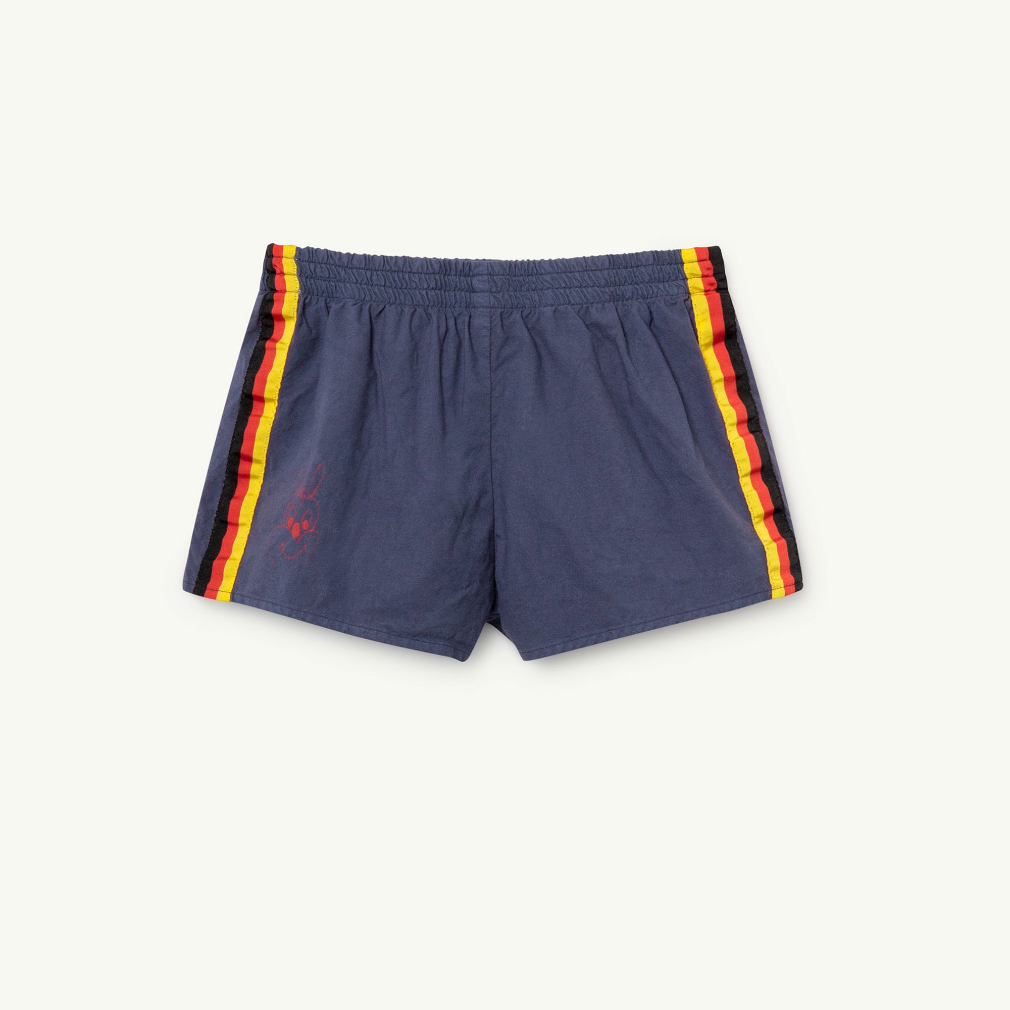 Girls & Boys Blue Rabbit Cotton Shorts