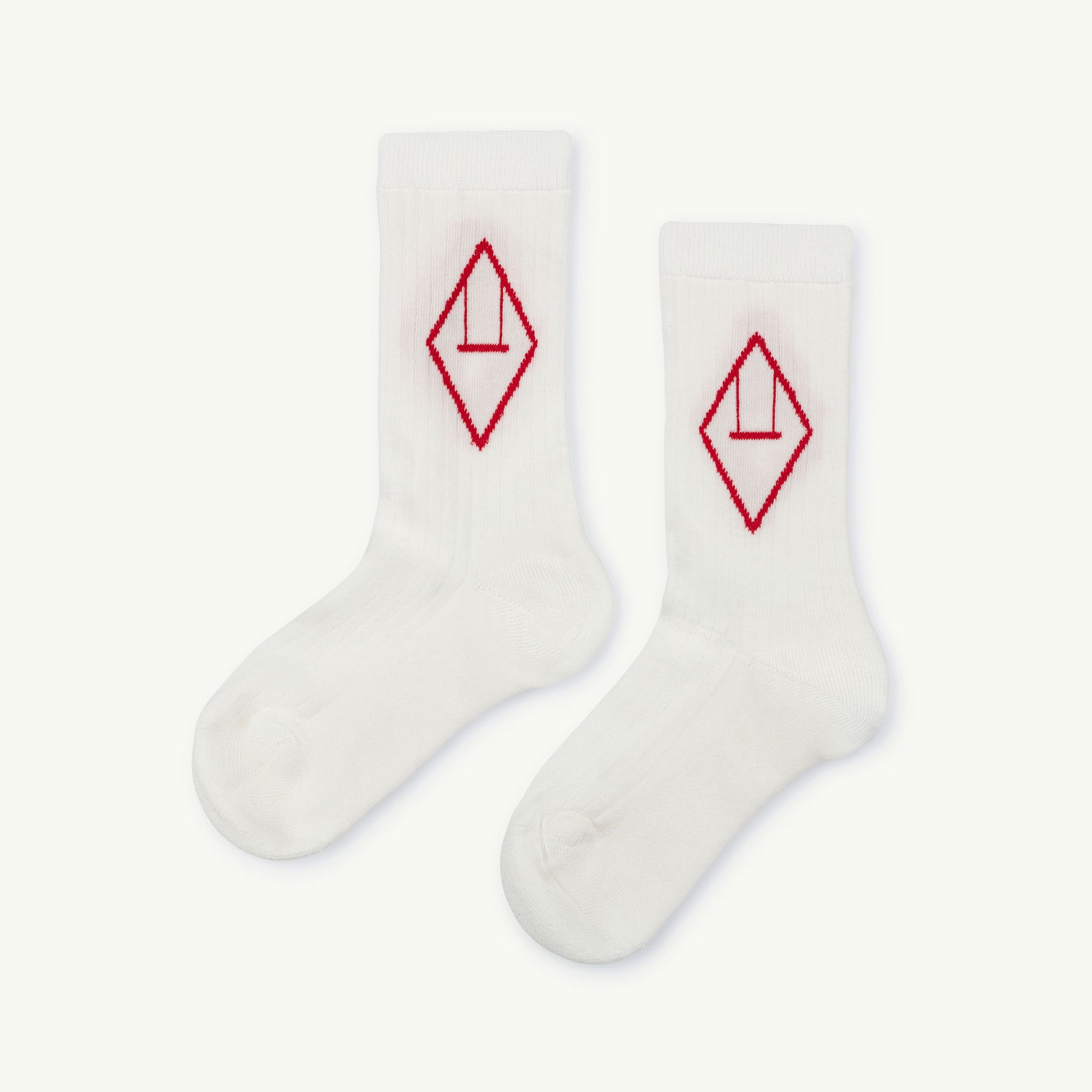 Boys & Girls Red Cotton Socks