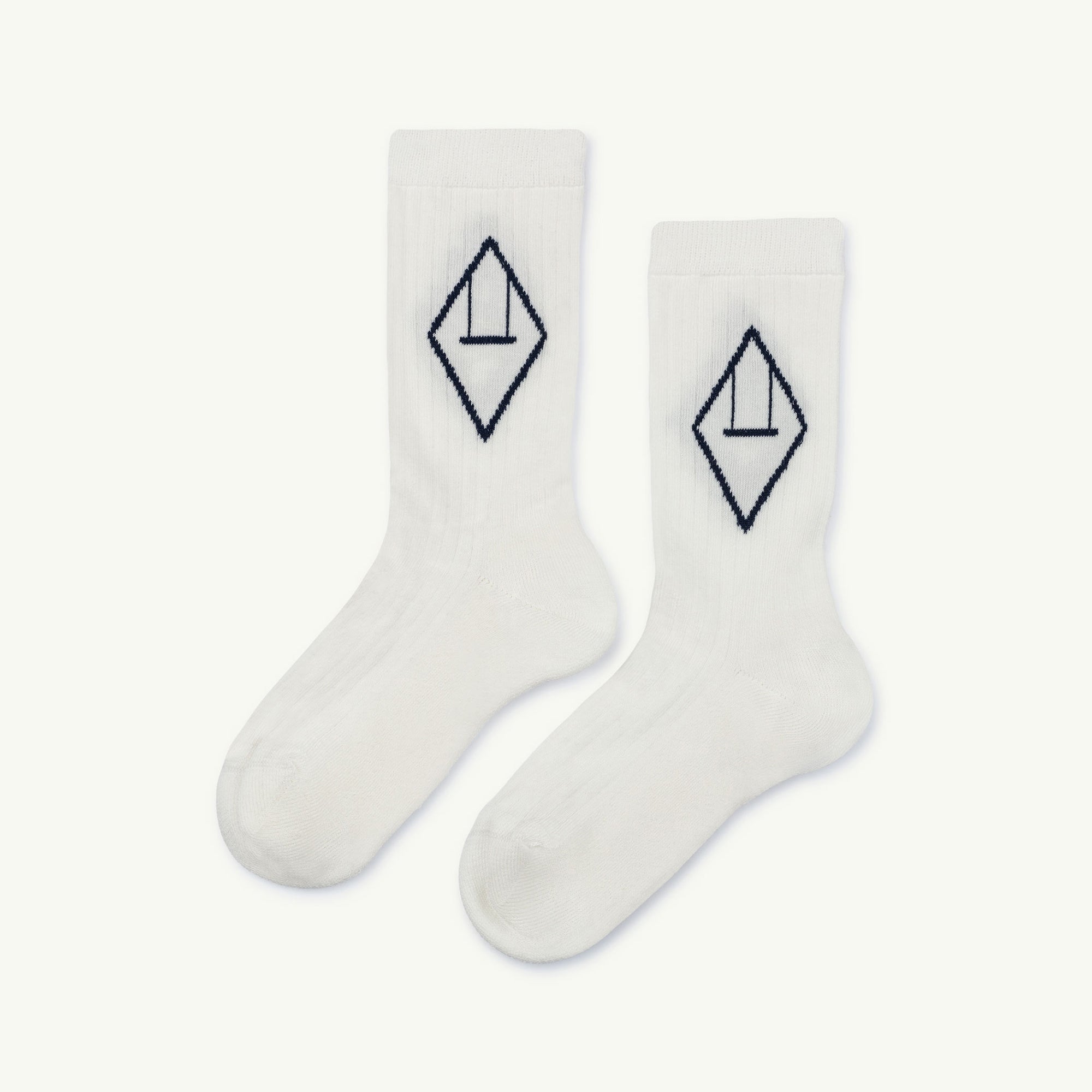 Boys & Girls White Cotton Socks