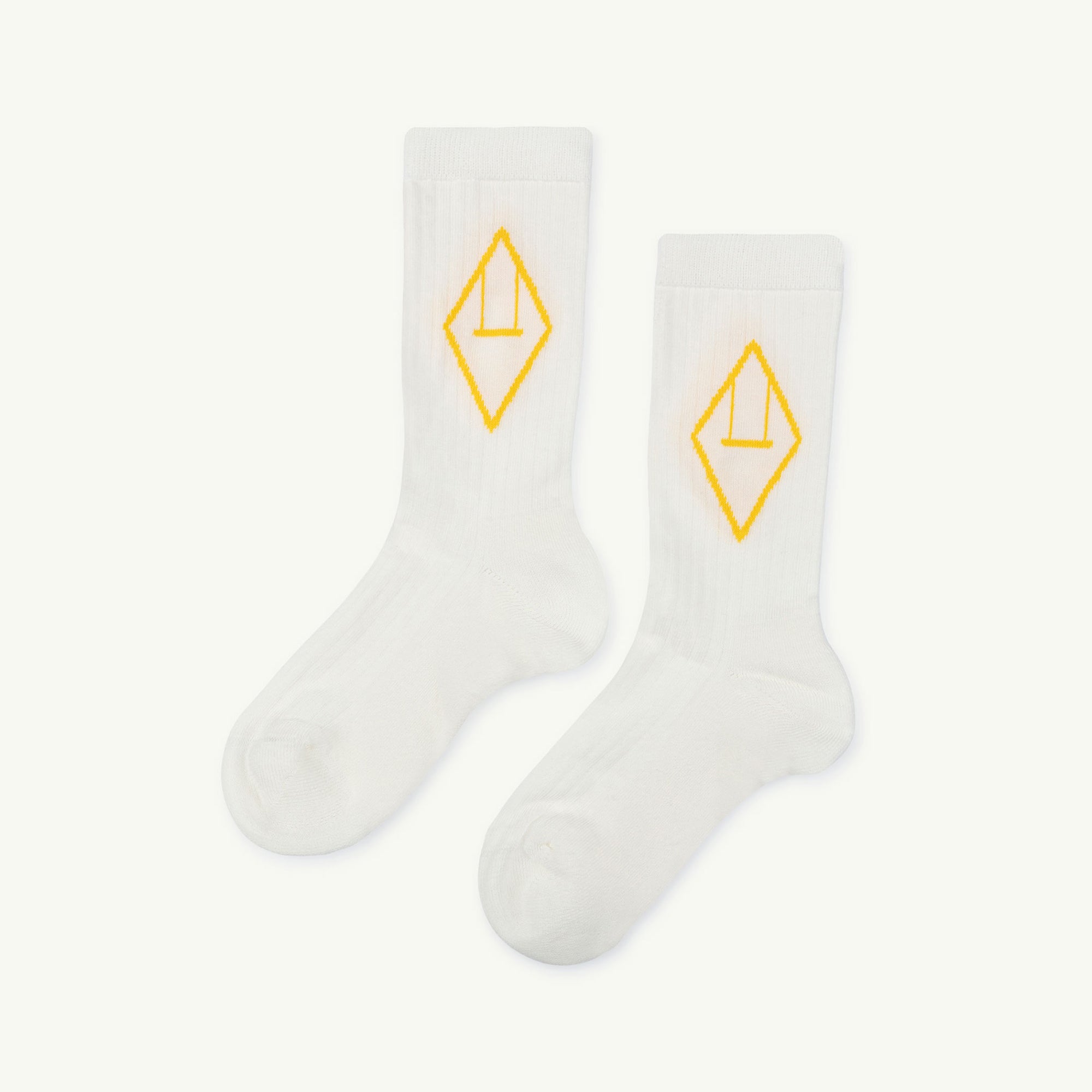 Boys & Girls White Cotton Socks