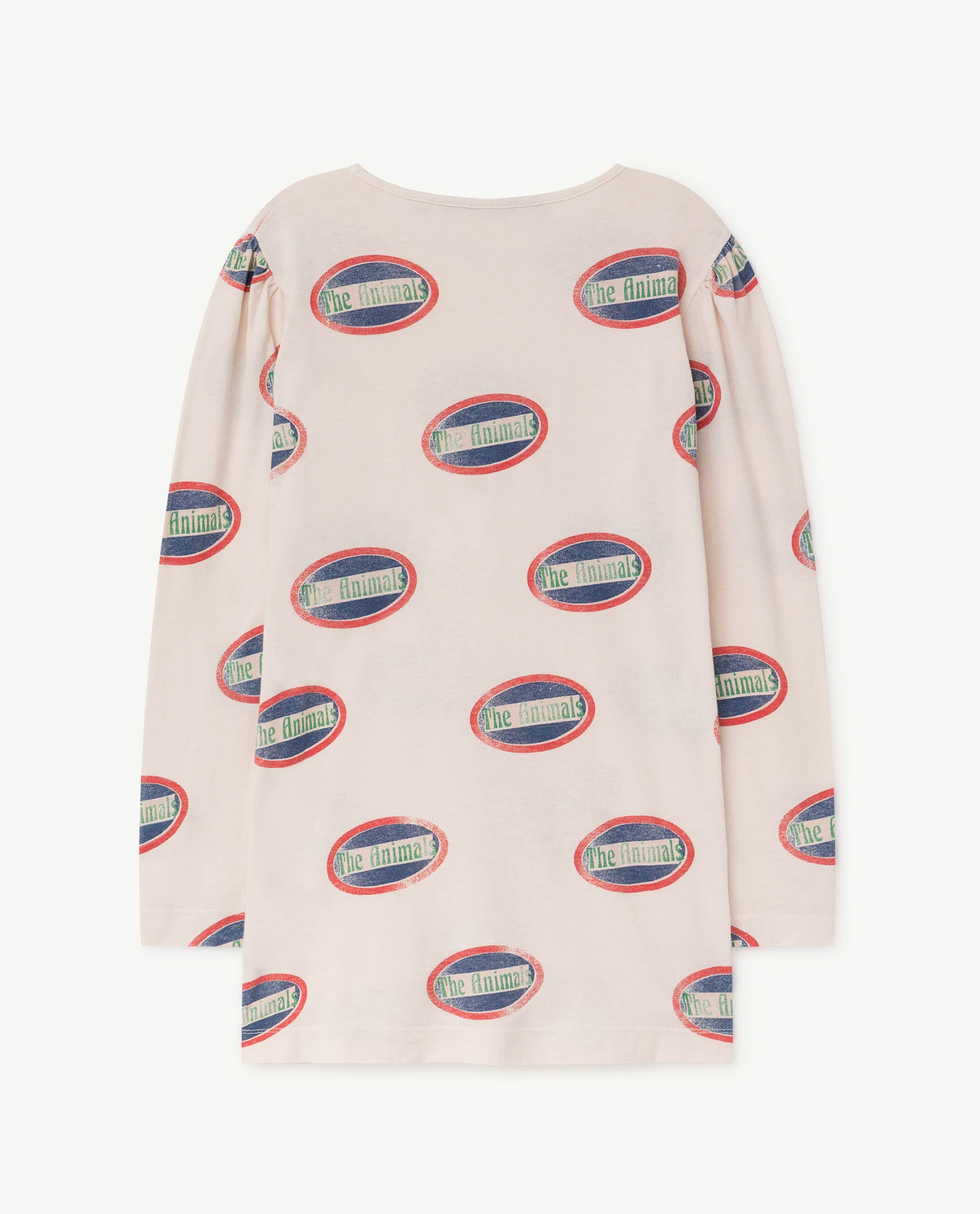 Girls Pink Printed Cotton Dress