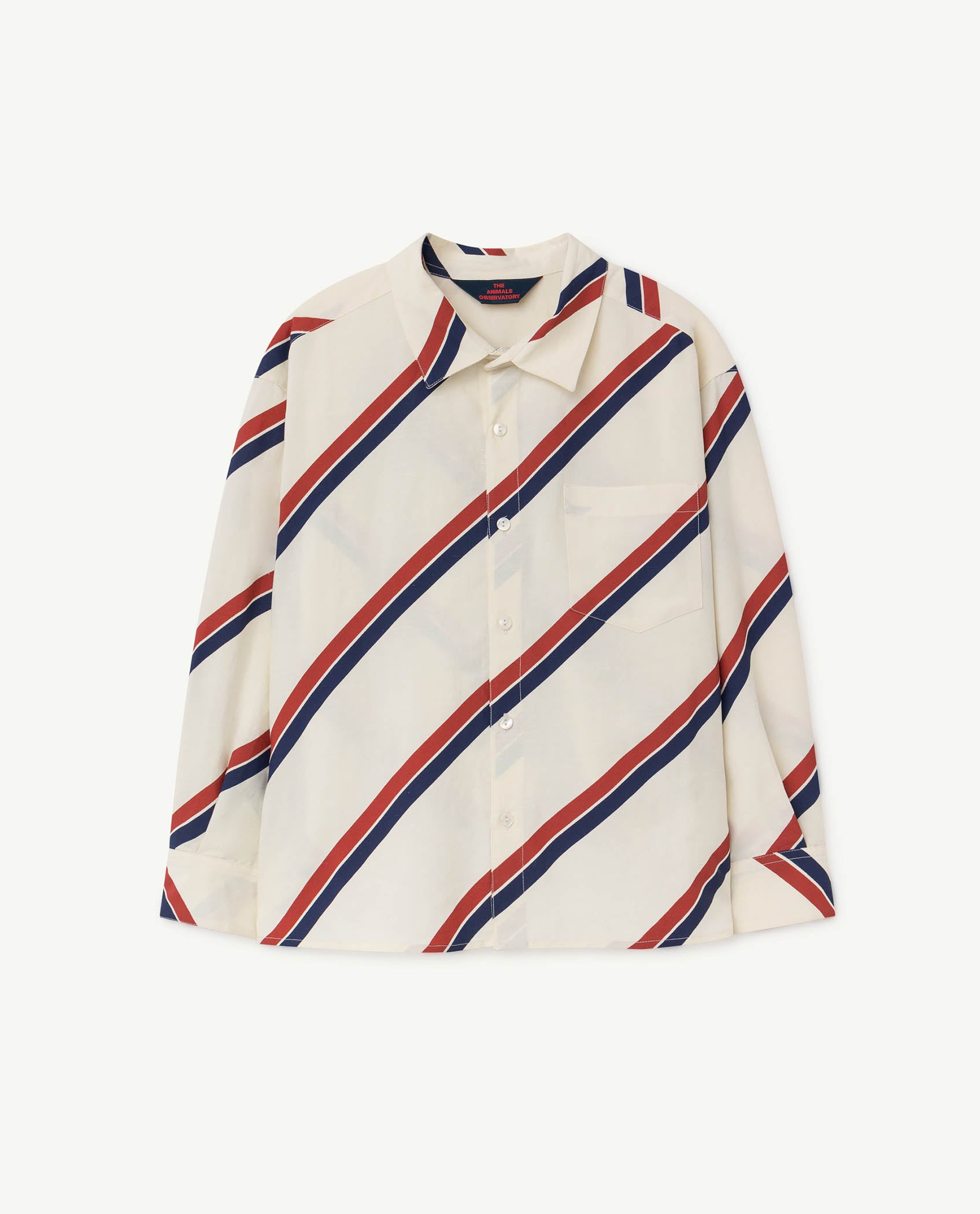 Boys & Girls White Striped Shirt