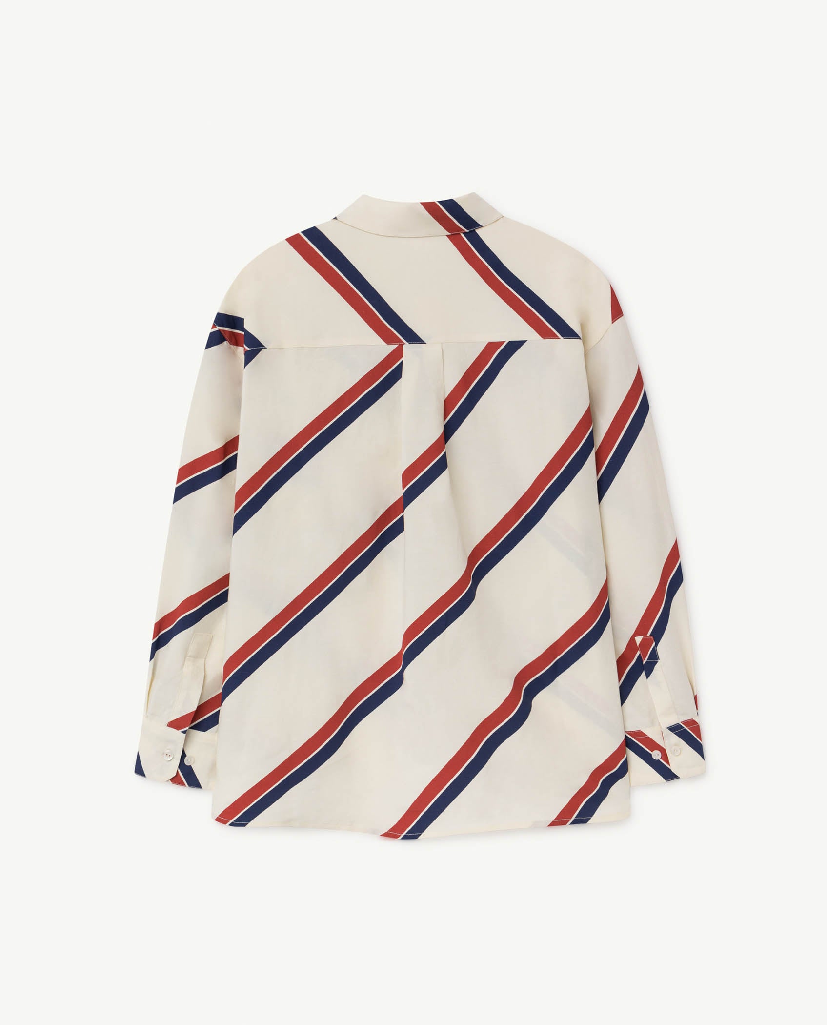 Boys & Girls White Striped Shirt