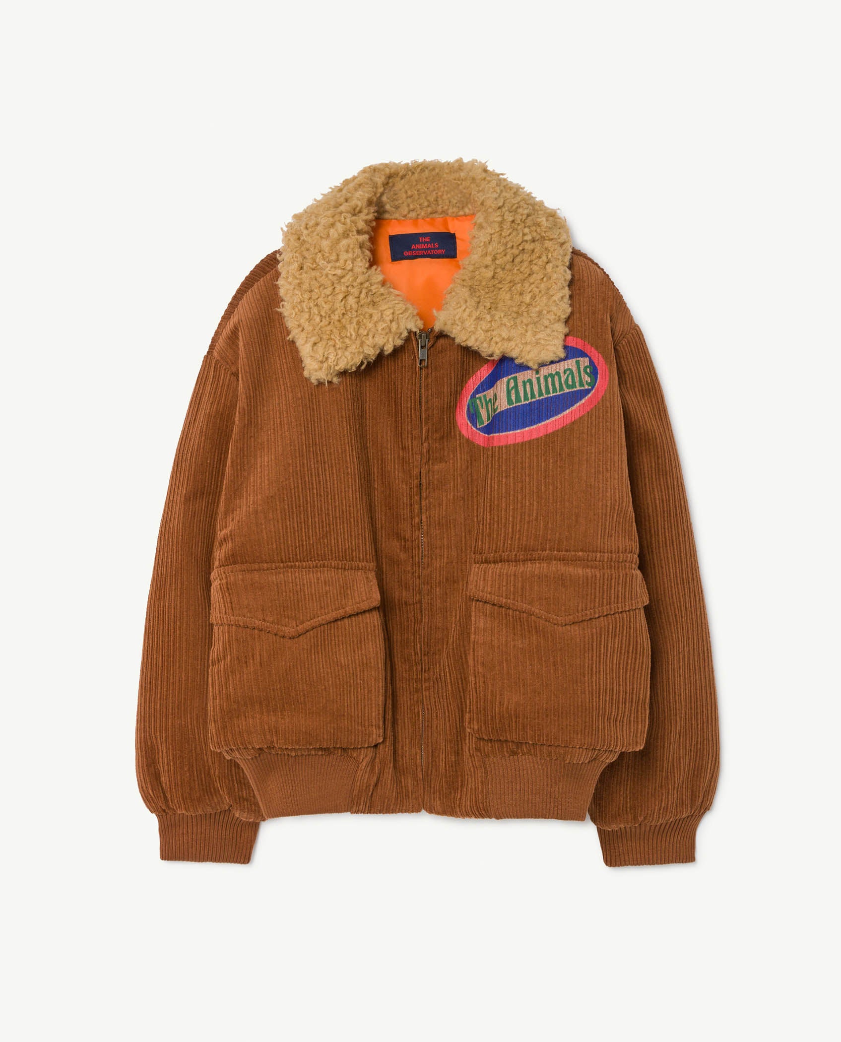 Boys & Girls Brown Cotton Jacket