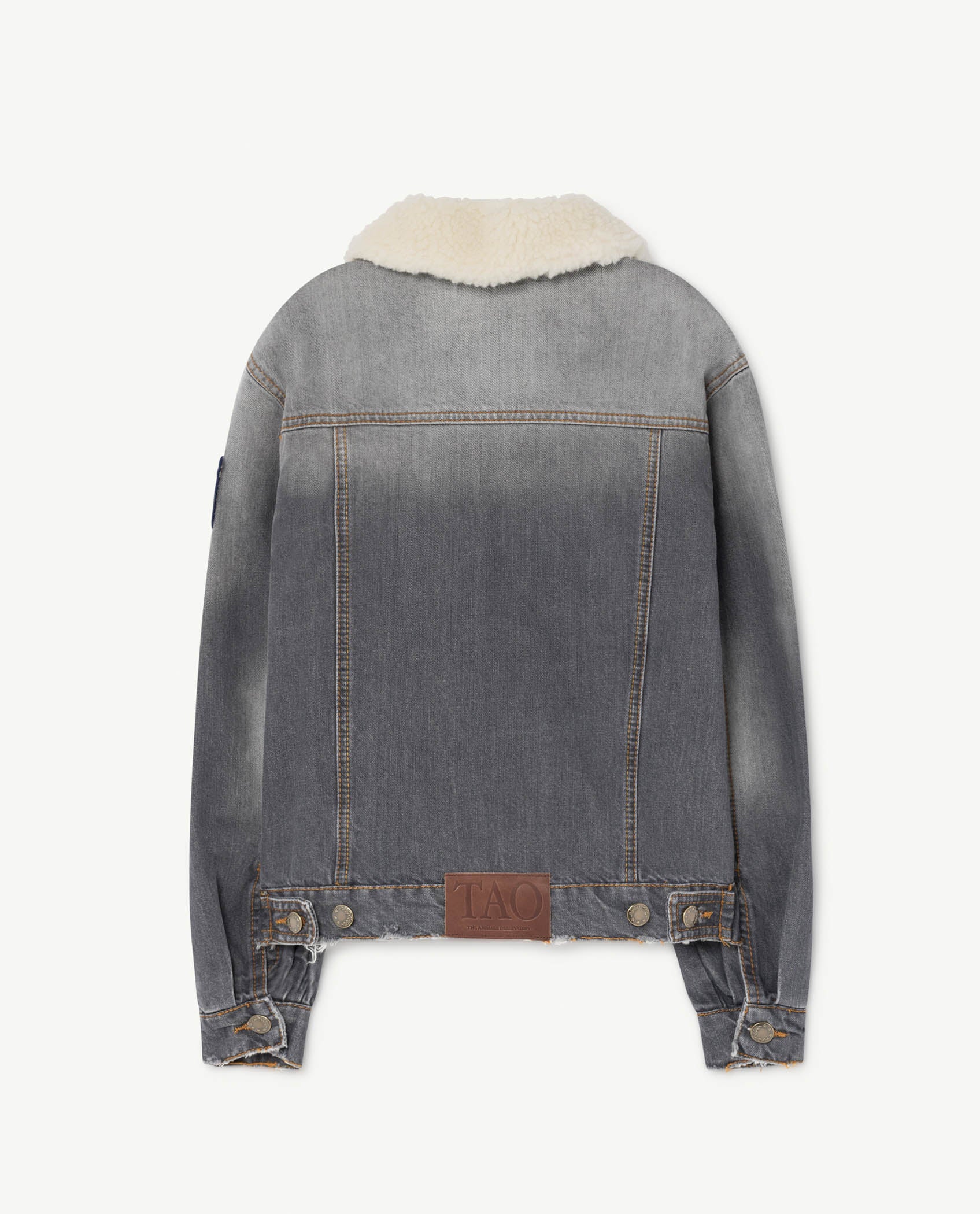 Boys & Girls Grey Cotton Jacket