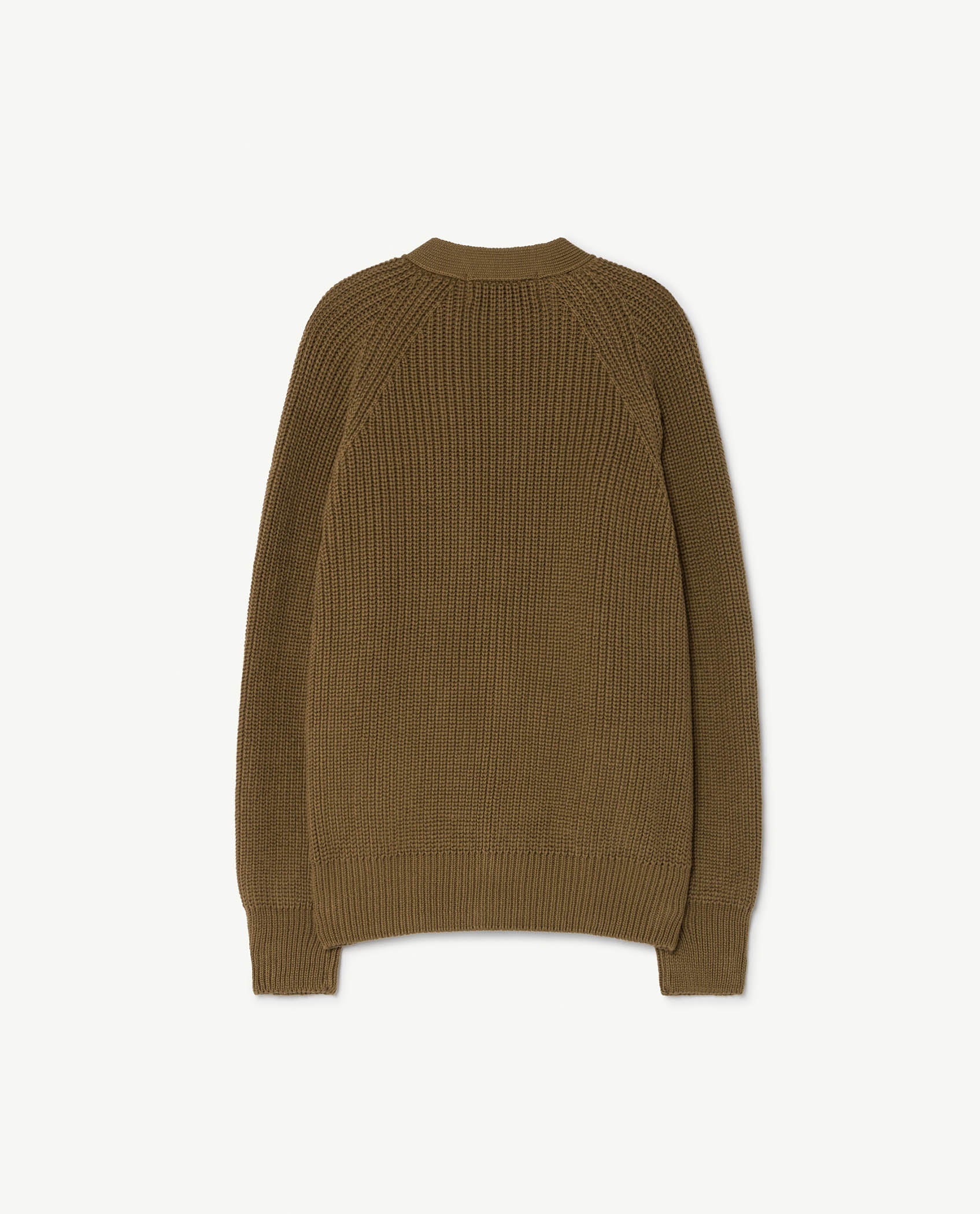 Boys & Girls Dark Green Cotton Cardigan