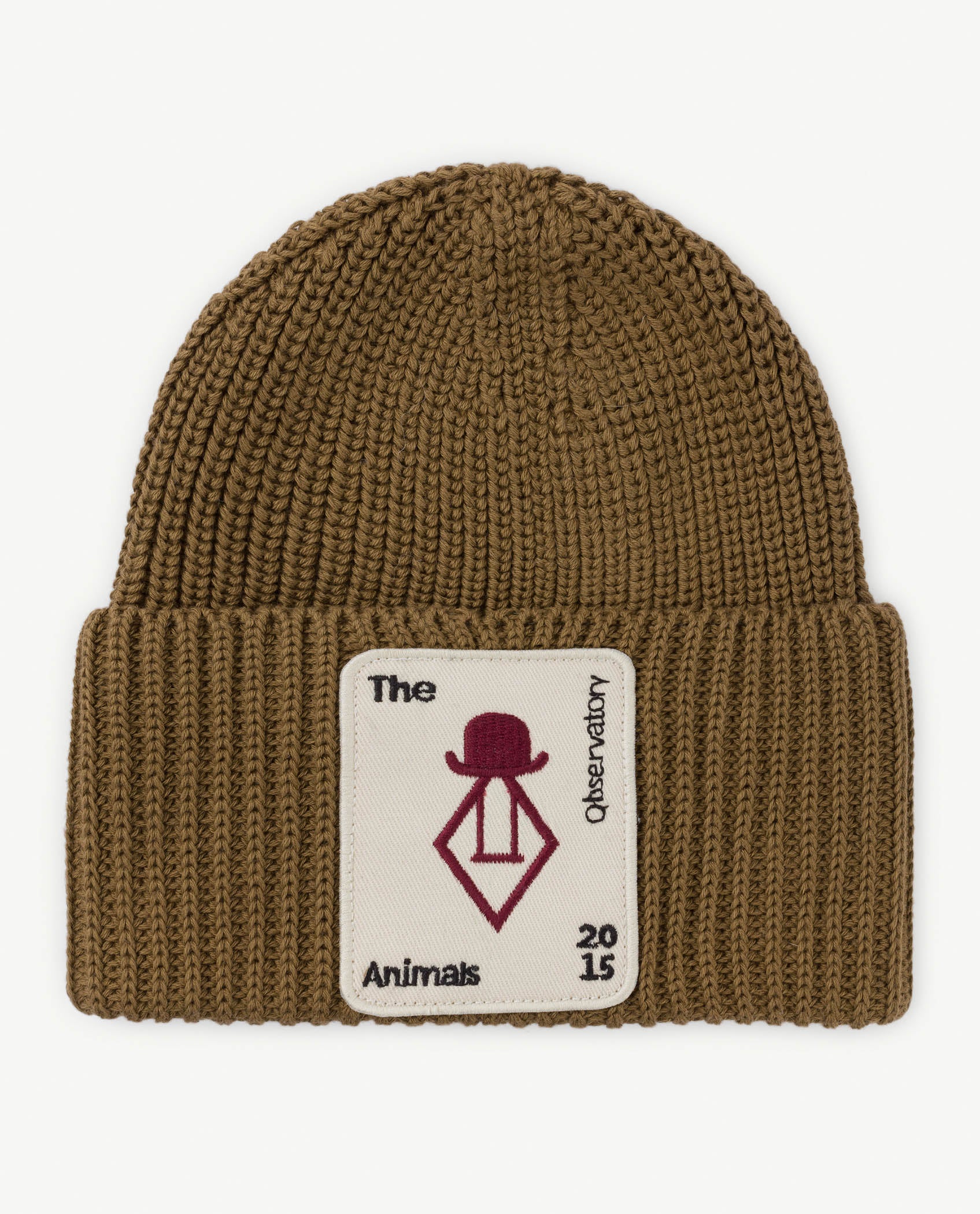 Boys & Girls Dark Green Cotton Hat