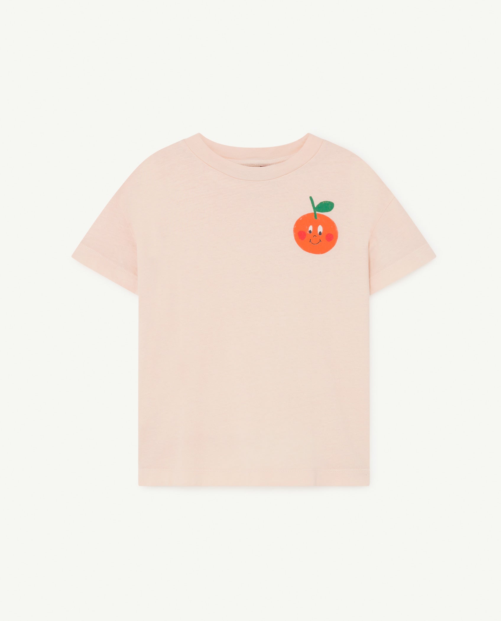 Boys & Girls Pink Cotton T-shirt