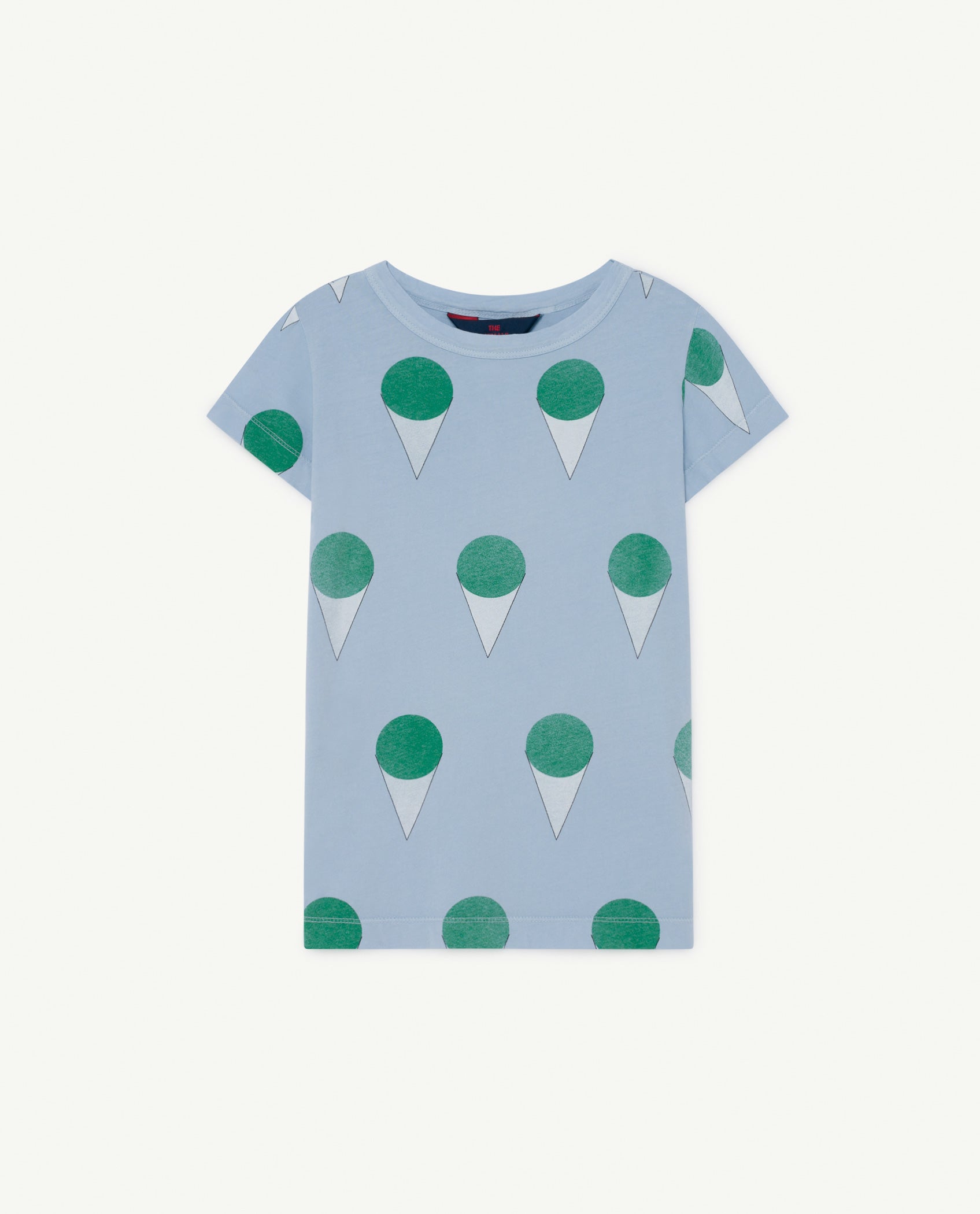 Boys & Girls Blue Cotton T-shirt
