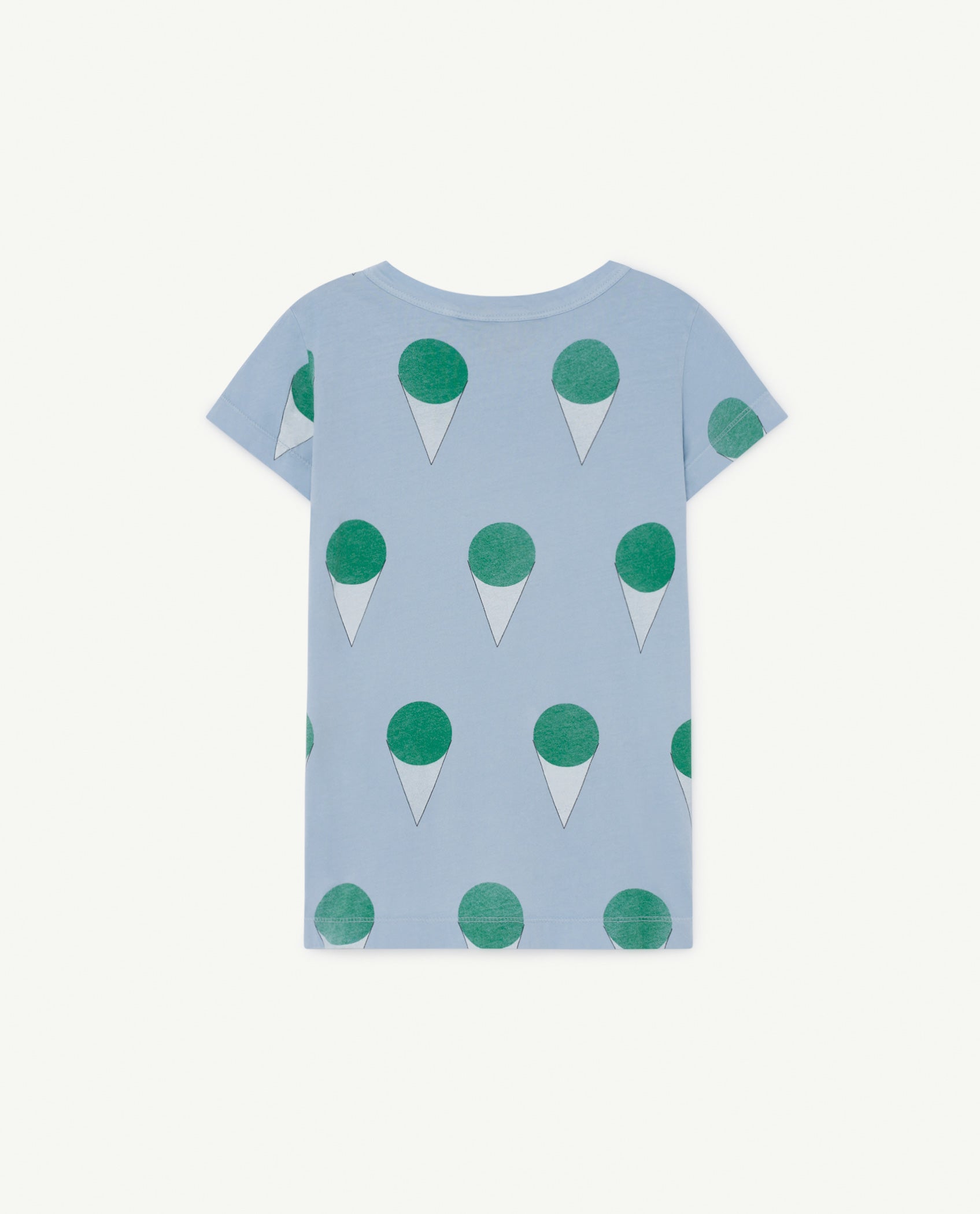 Boys & Girls Blue Cotton T-shirt