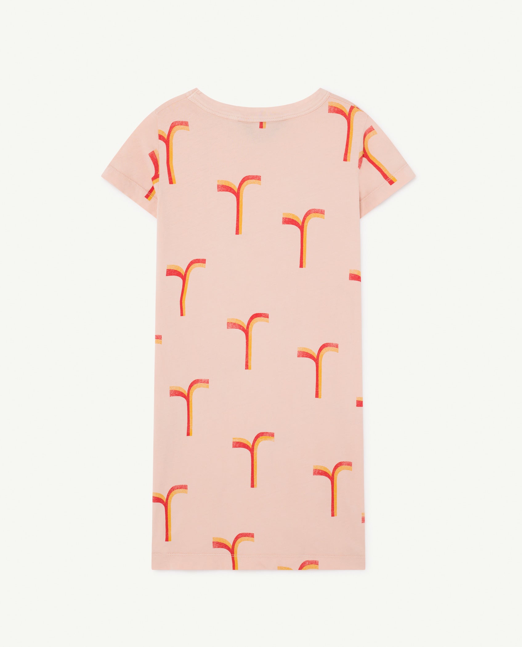 Girls Pink Cotton Dress