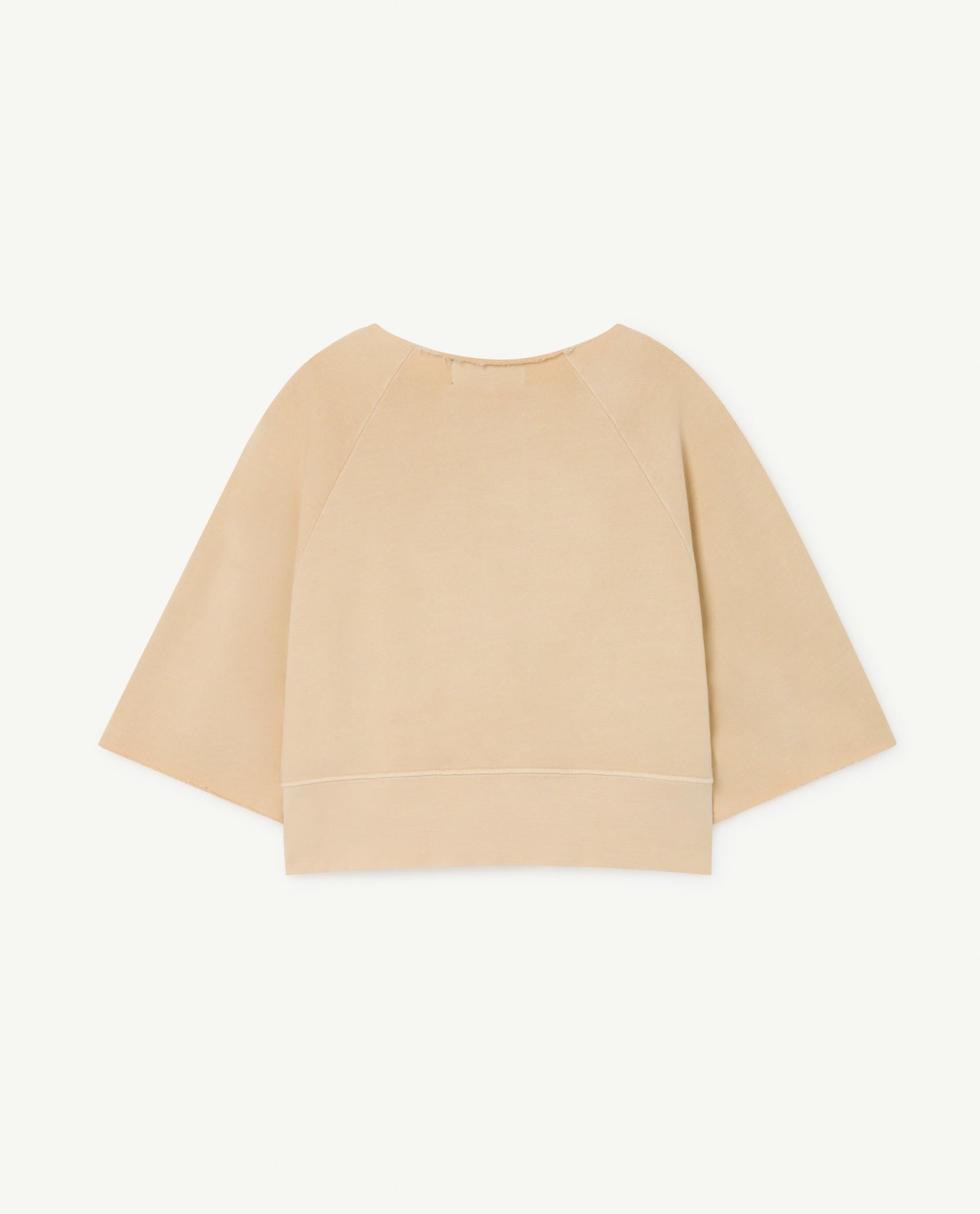 Girls Light Brown Fruit Cotton Sweatshirt