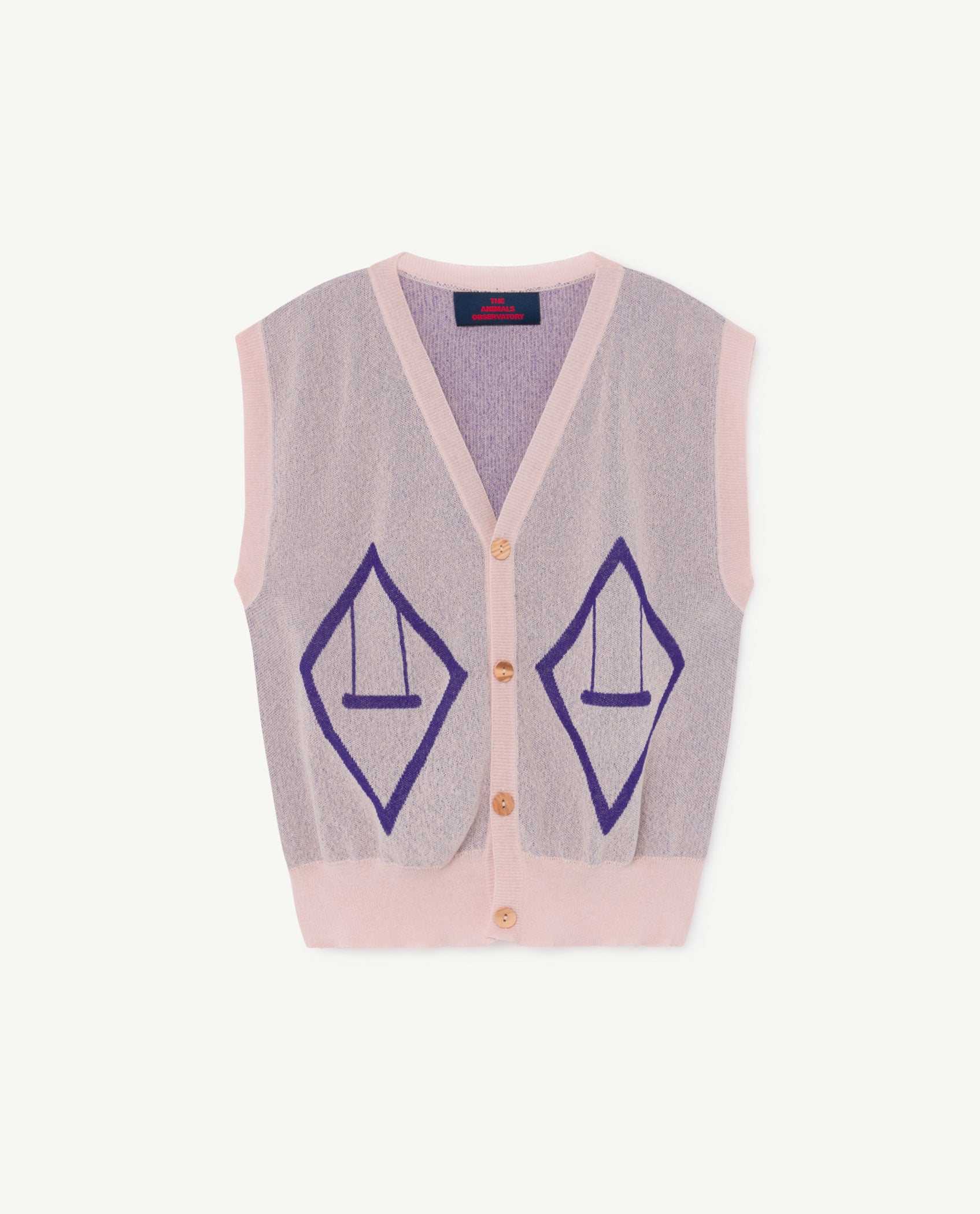 Boys & Girls Pink Cotton Vest