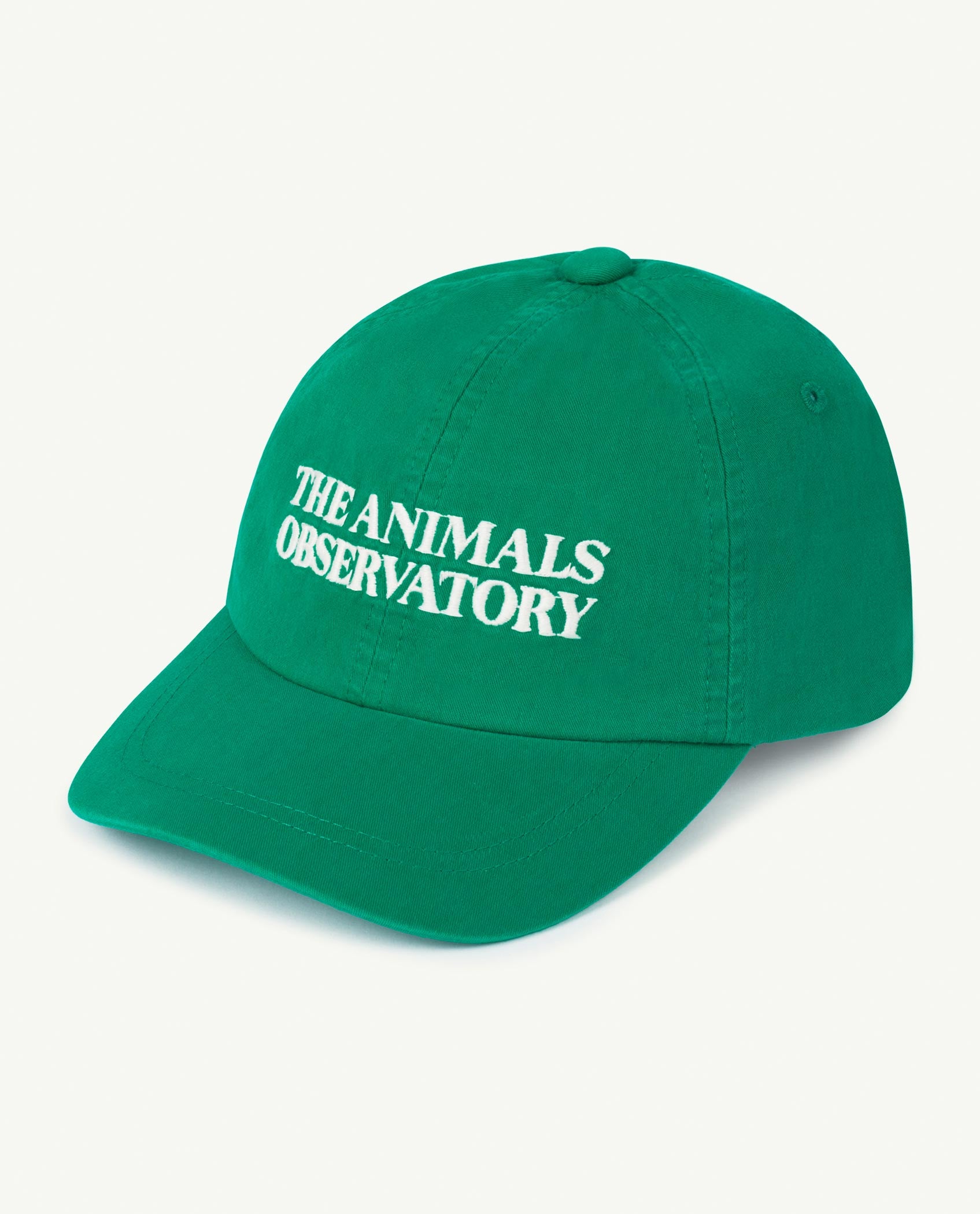 Boys & Girls Green Logo Cotton Cap