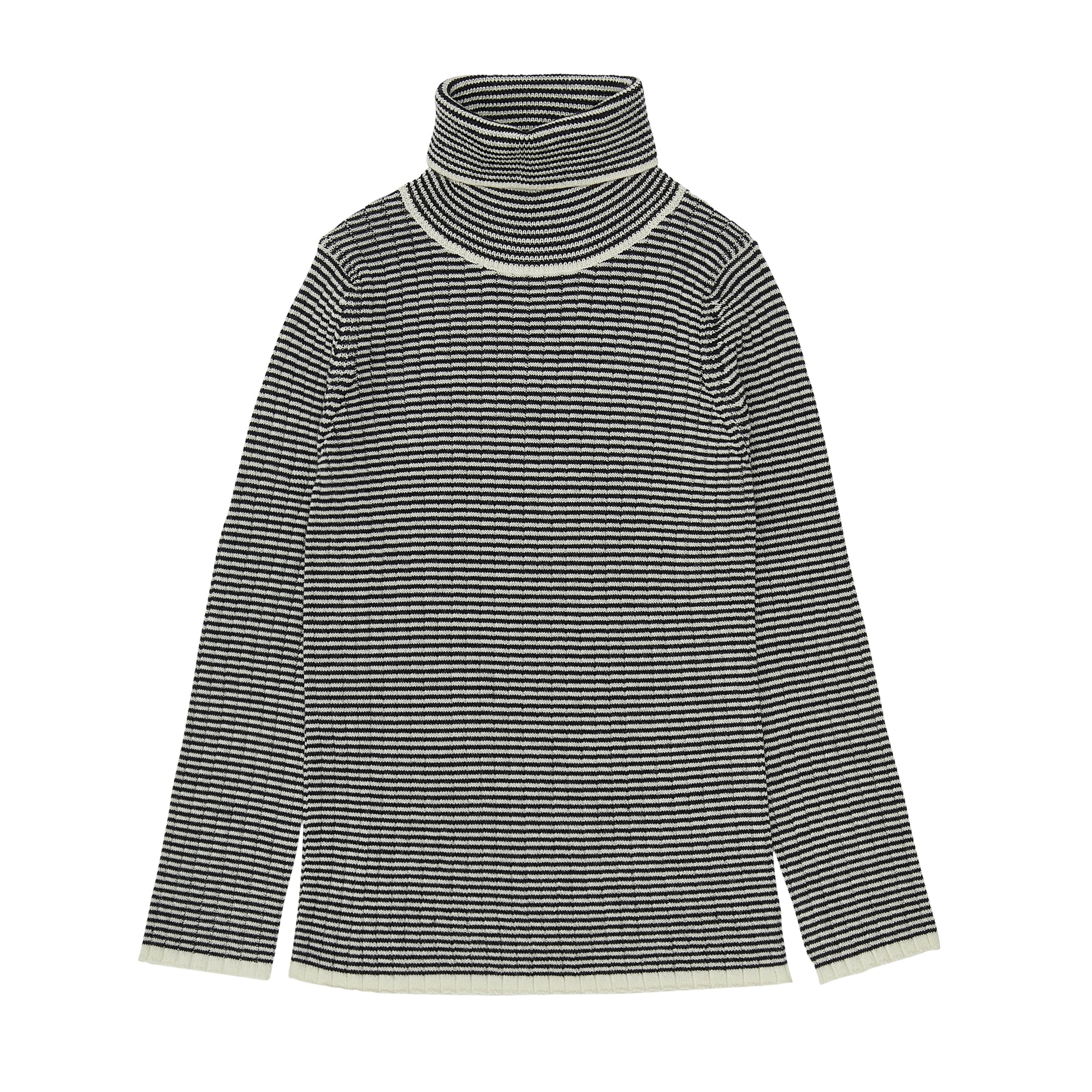 Boys & Girls Dark Navy Stripes Wool Top