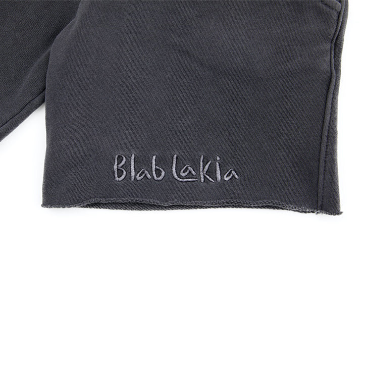 Boys & Girls Grey Logo Cotton Shorts