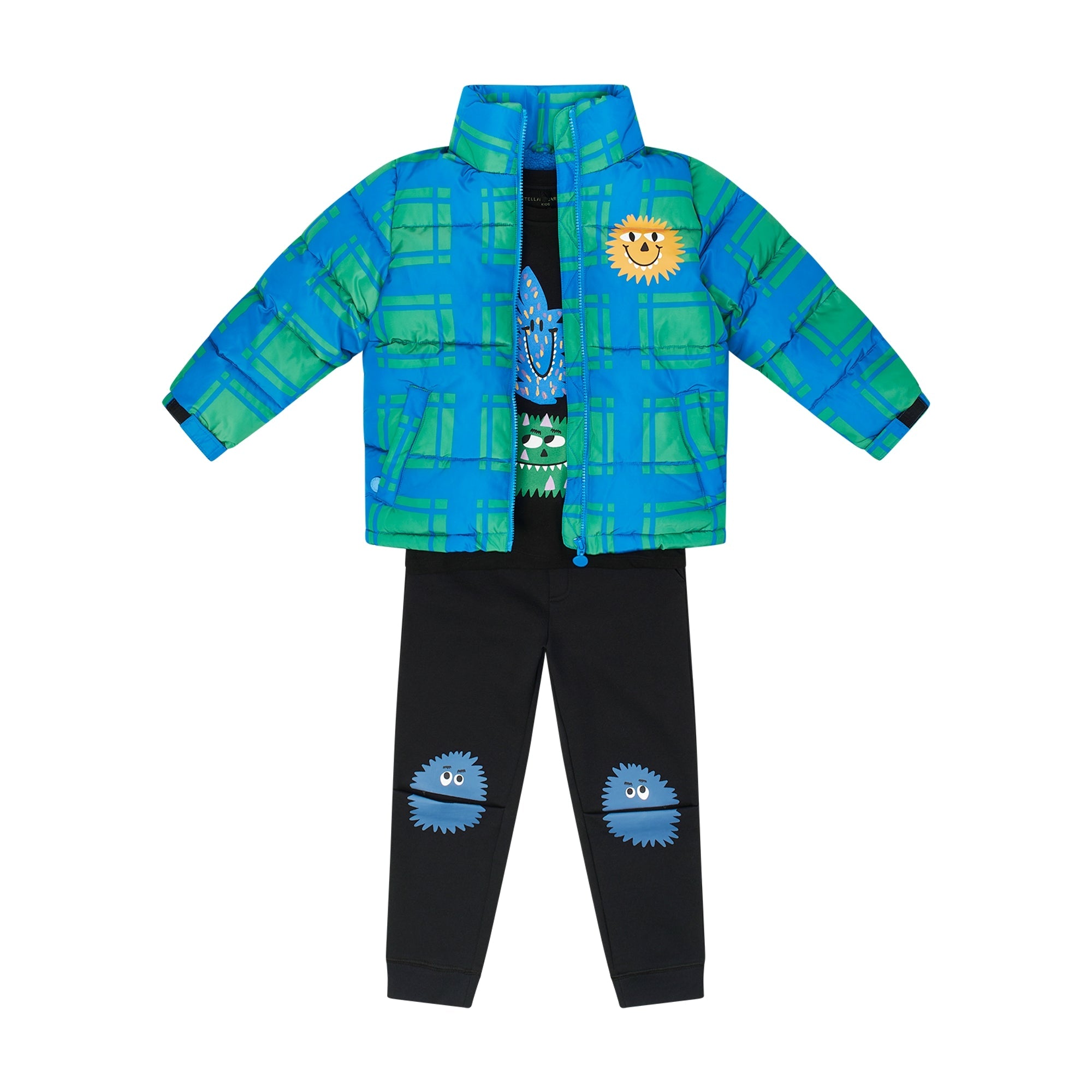 Boys Black Cotton Trousers