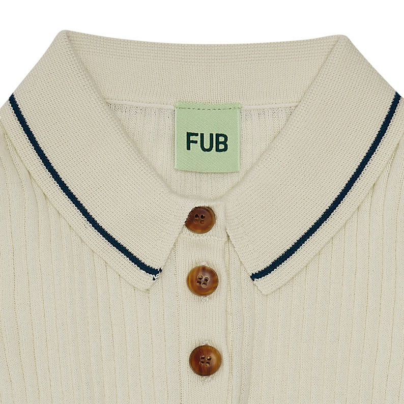 Boys & Girls White Cotton Polo Shirt