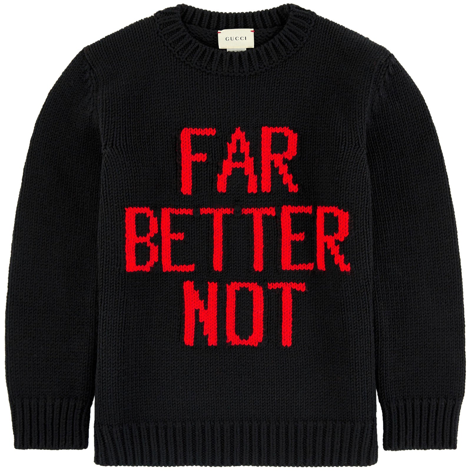Girls Black Wool Sweater