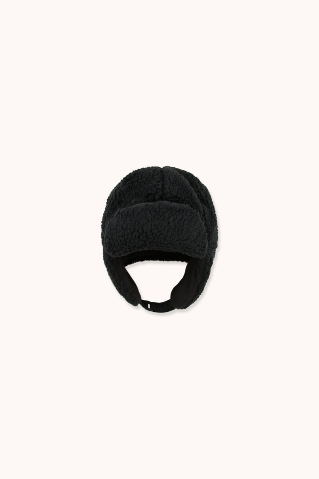 Boys & Girls Black Dog Sherpa Chapka