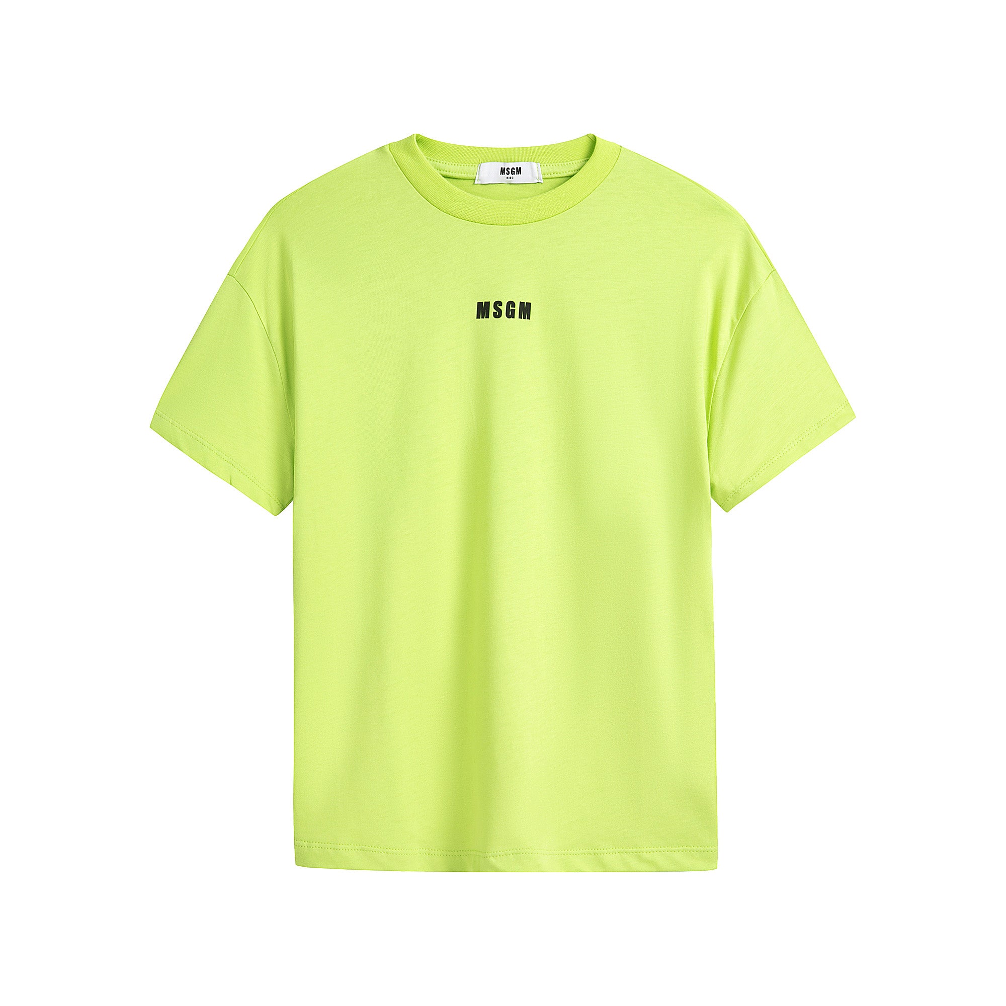 Boys & Girls Green Cotton T-Shirt