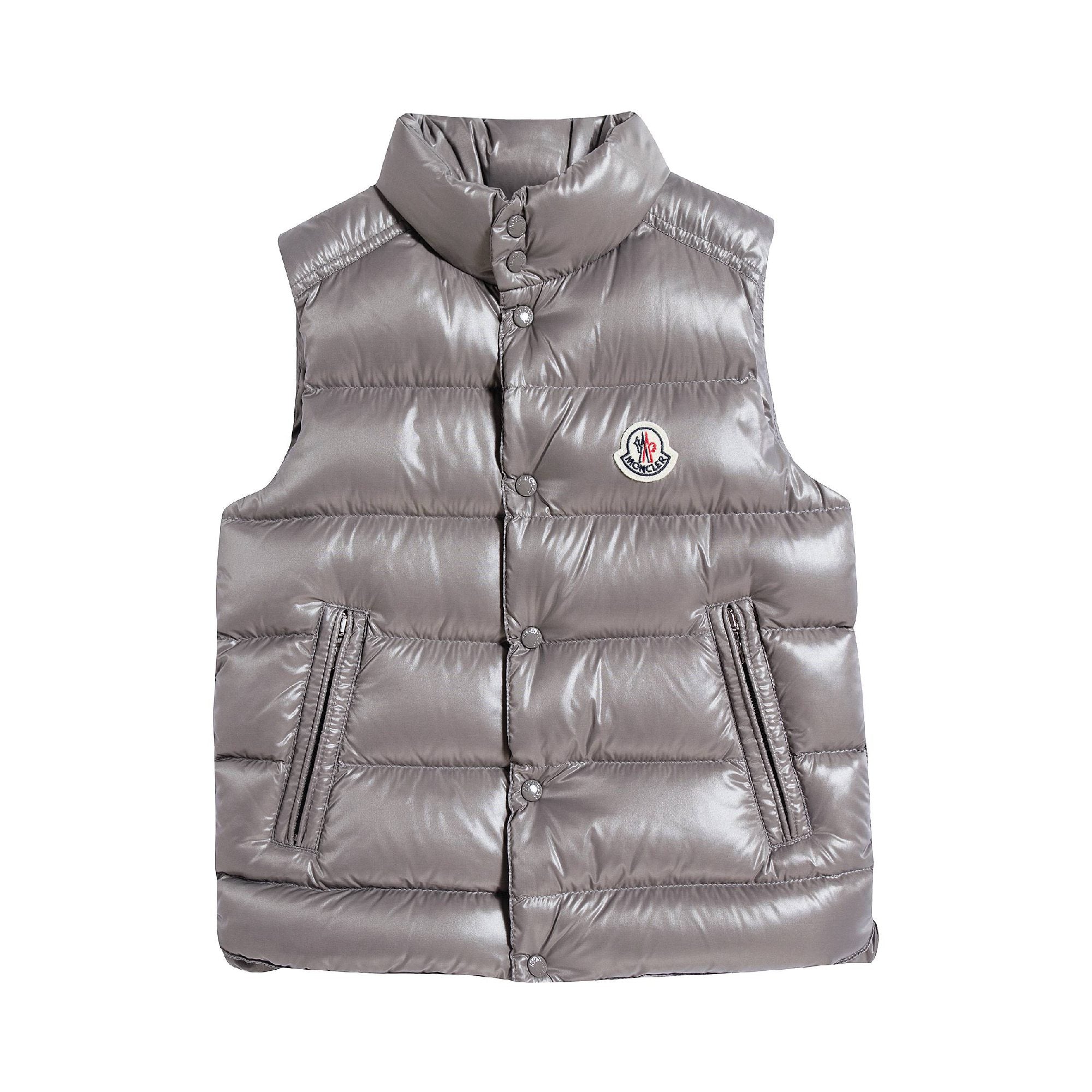 Boys Grey TIB Padded Down Vest