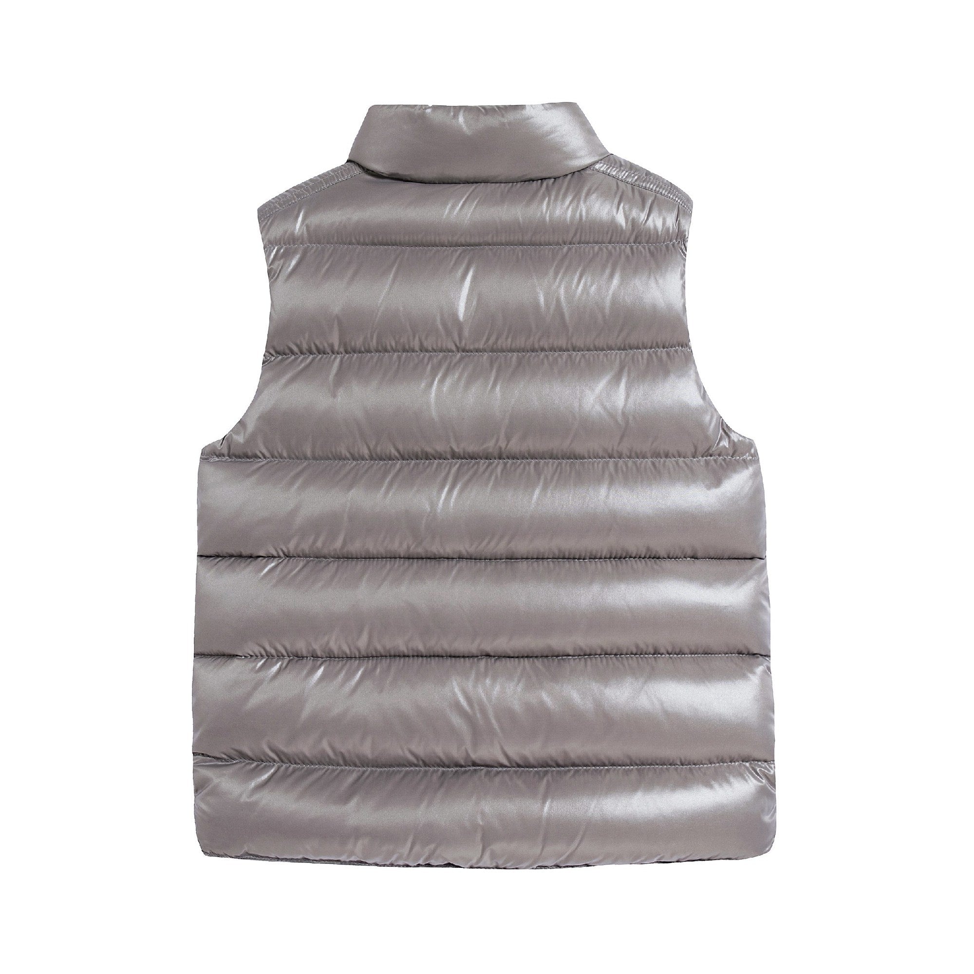 Boys Grey TIB Padded Down Vest