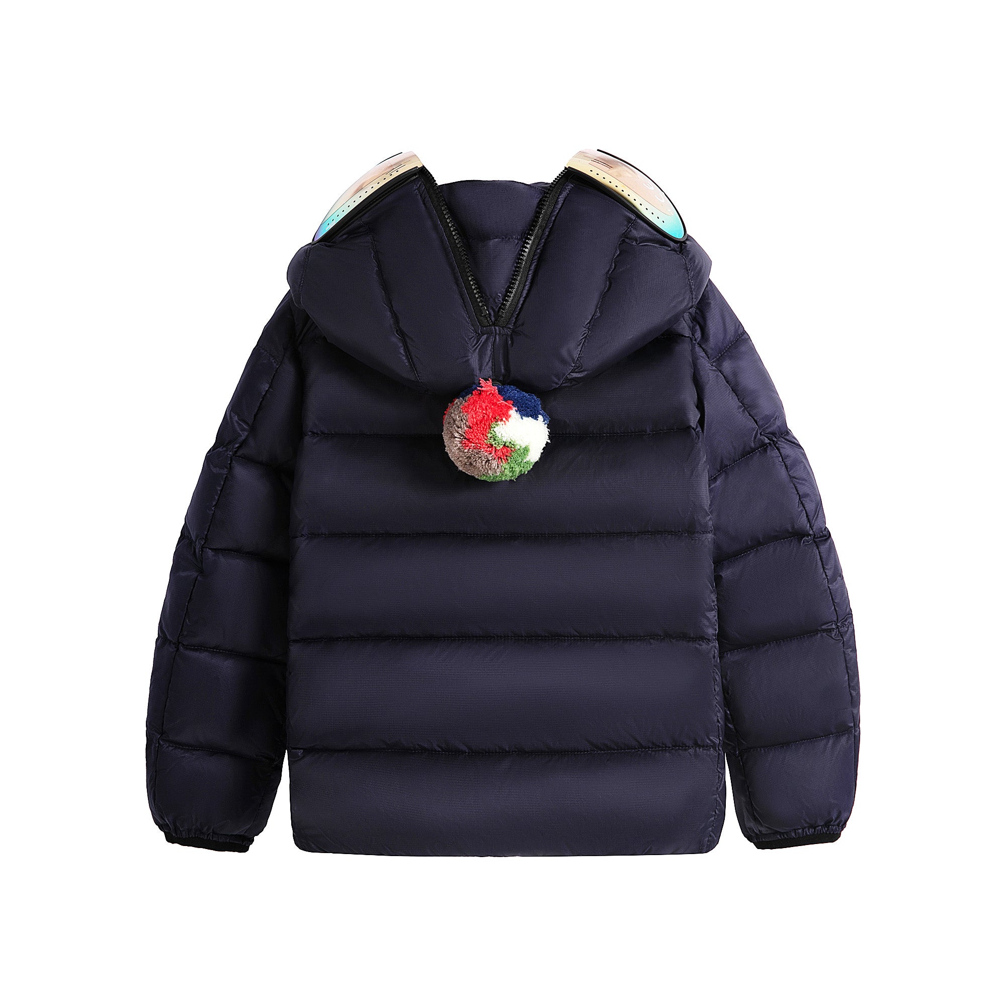 Boys & Girls Navy Padded Down Jacket