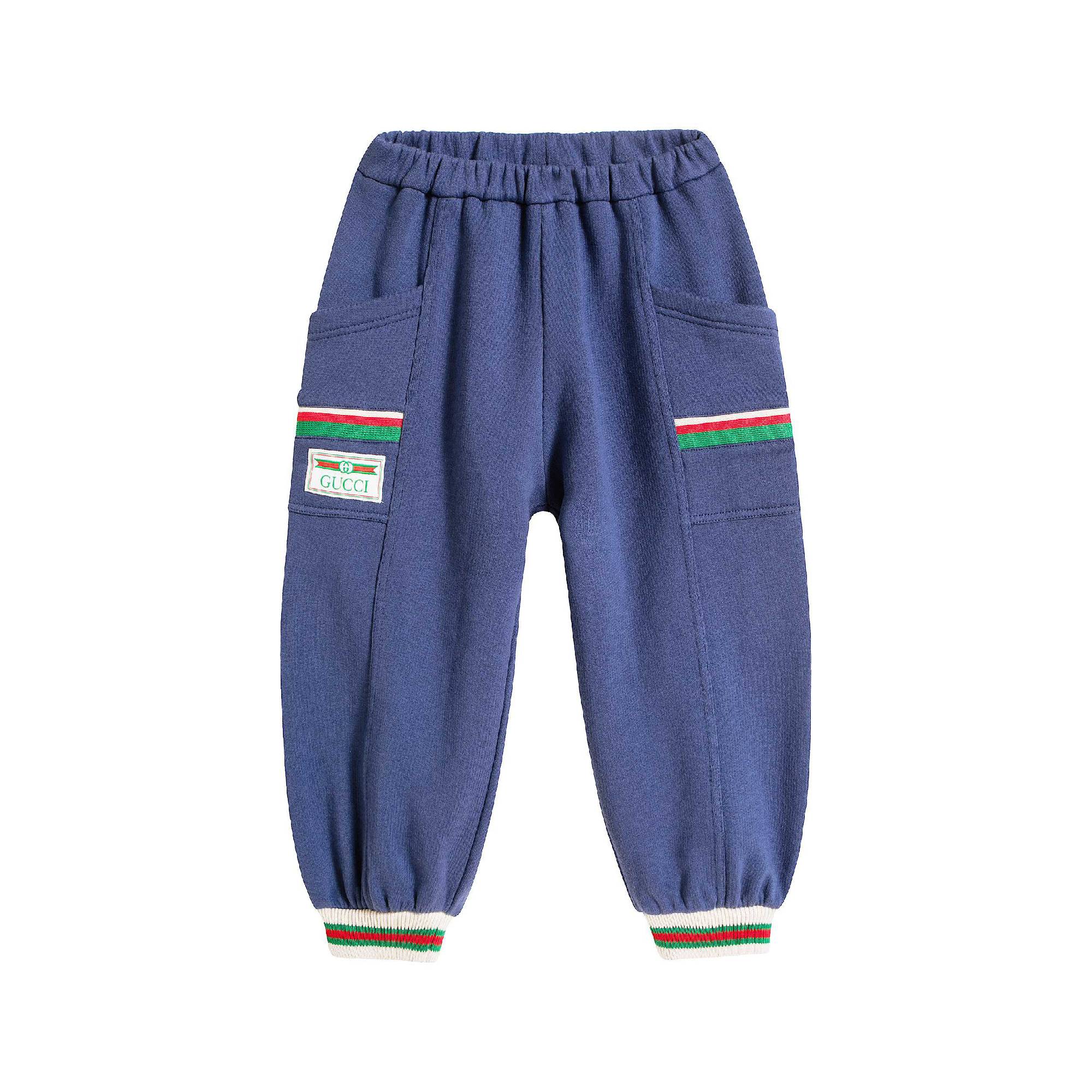 Baby Boys & Girls Blue Indigo Joggers