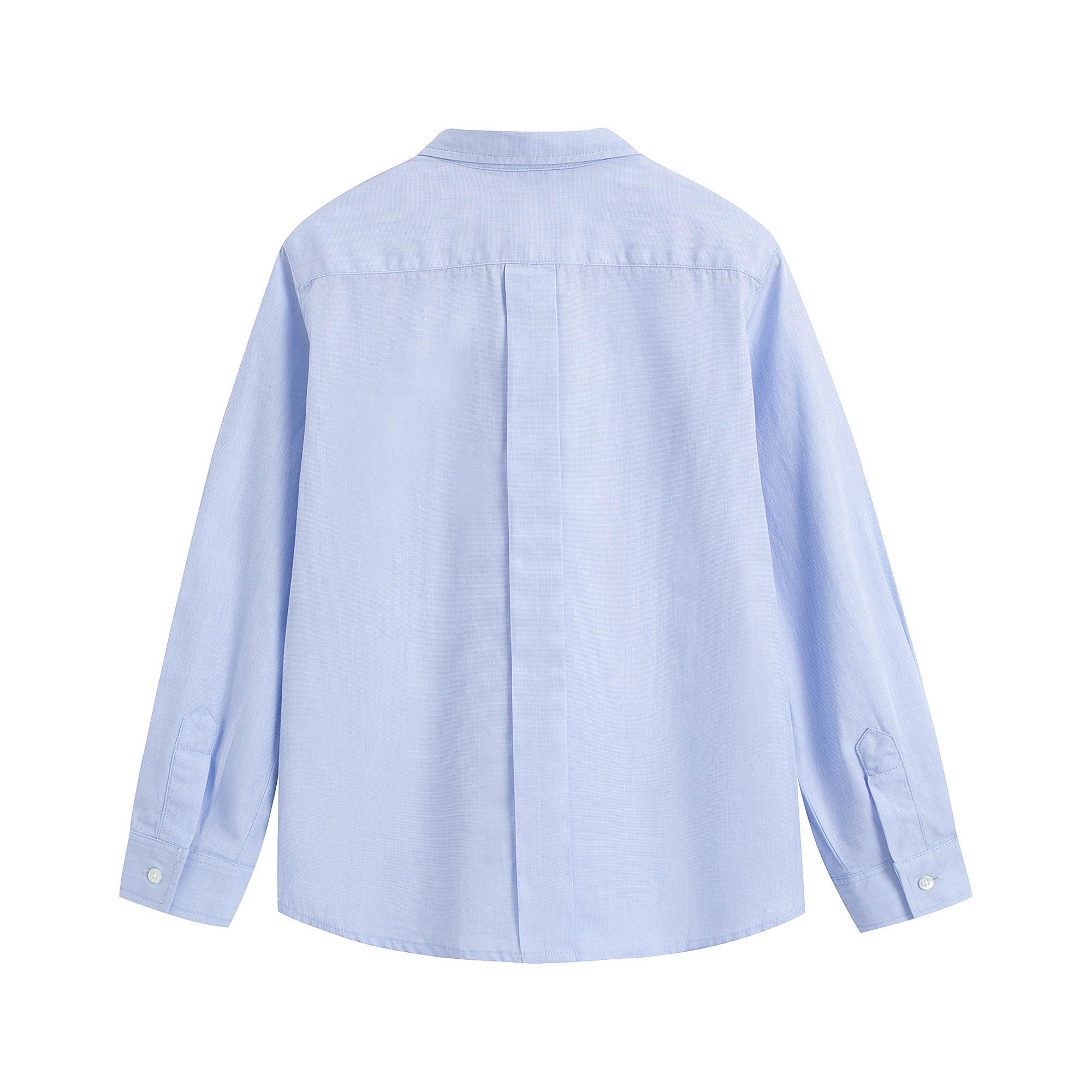 Boys & Girls Blue Cotton Shirt