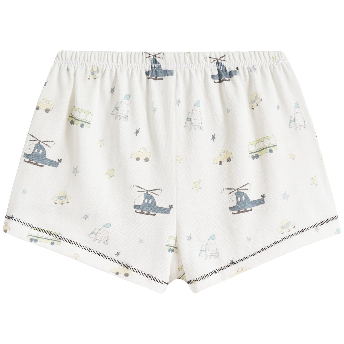 Pyjama deux pièces pour petit garçon, imprimé véhicules