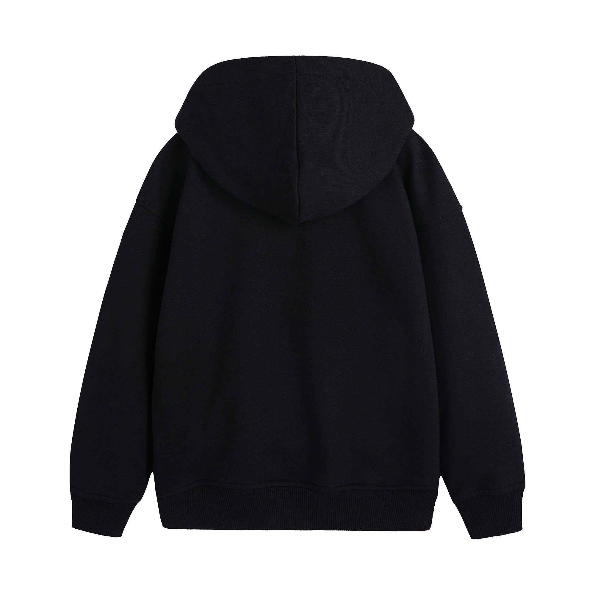 Boys & Girls Black Hooded Sweatshirt