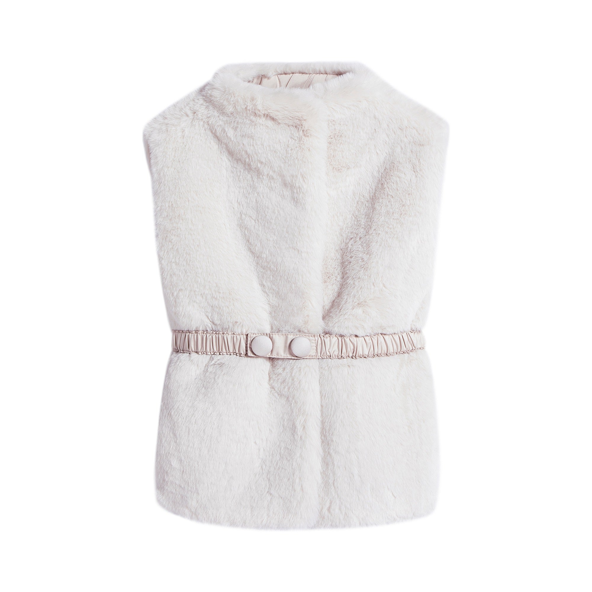 Girls Natrual Fur Vest