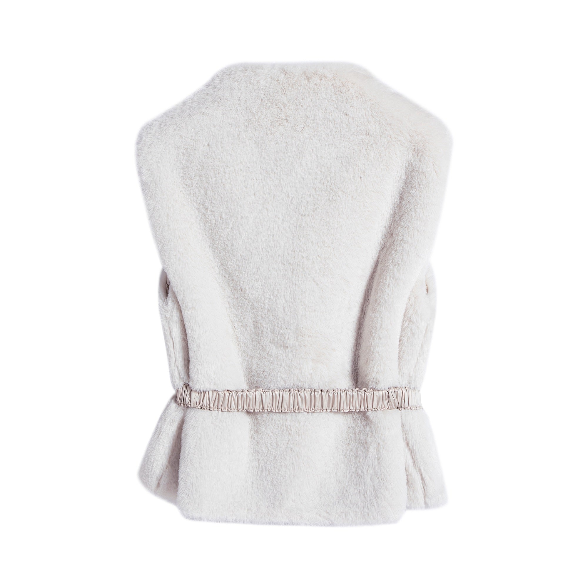Girls Natrual Fur Vest