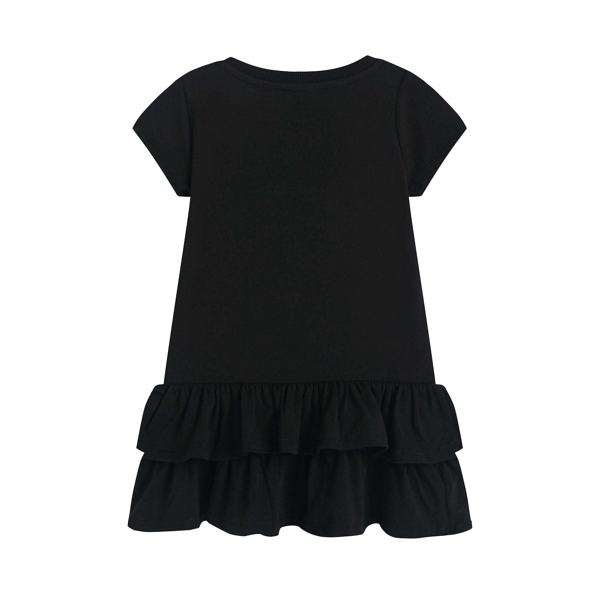 Baby Girls Black Bear Cotton Dress