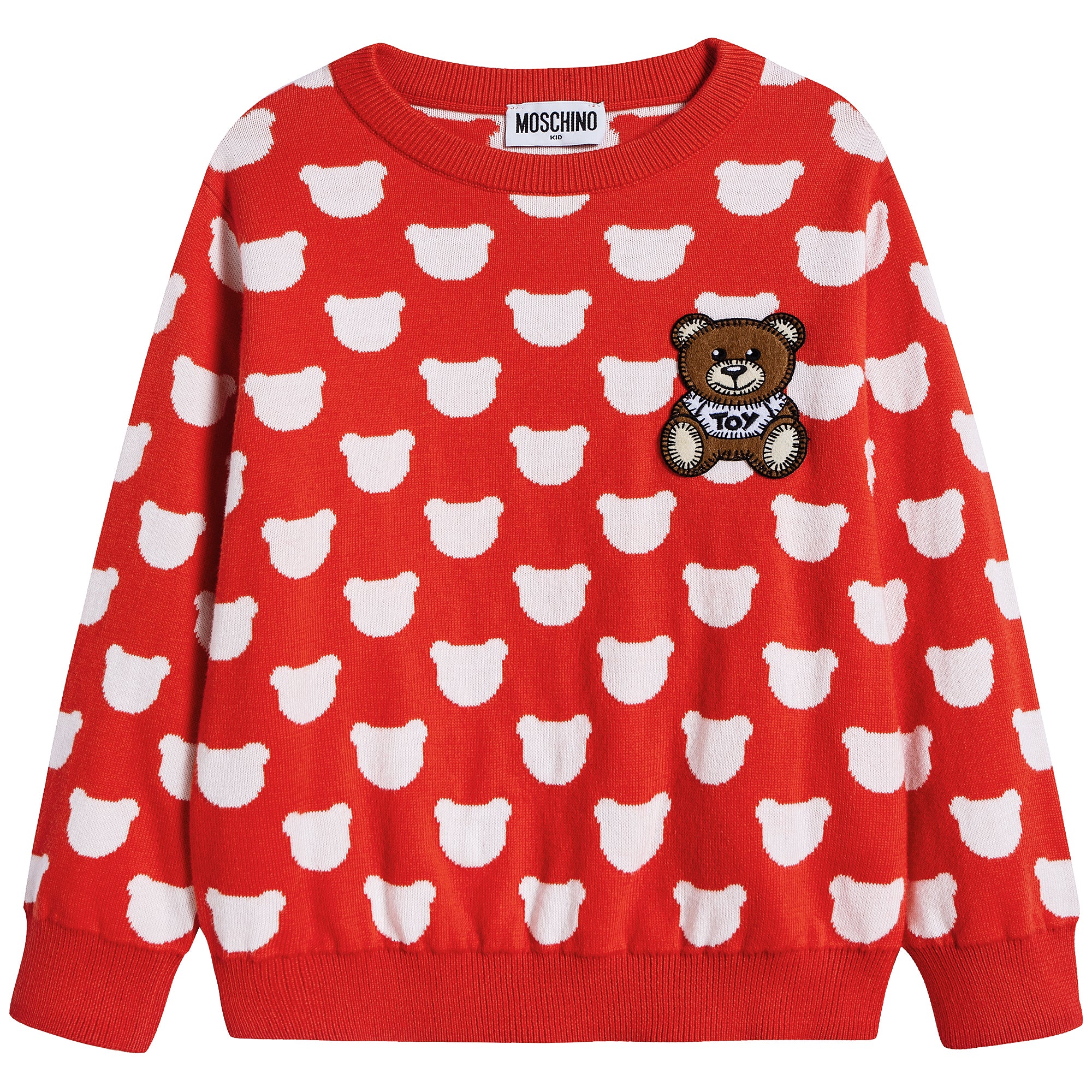 Boys & Girls Red Cloud Cotton Sweatshirt