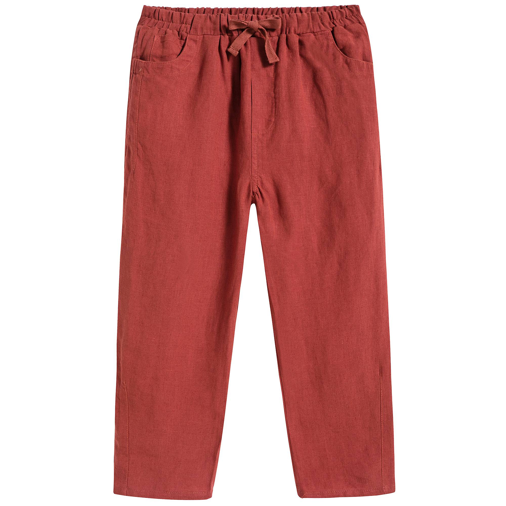 Girls Red Trousers