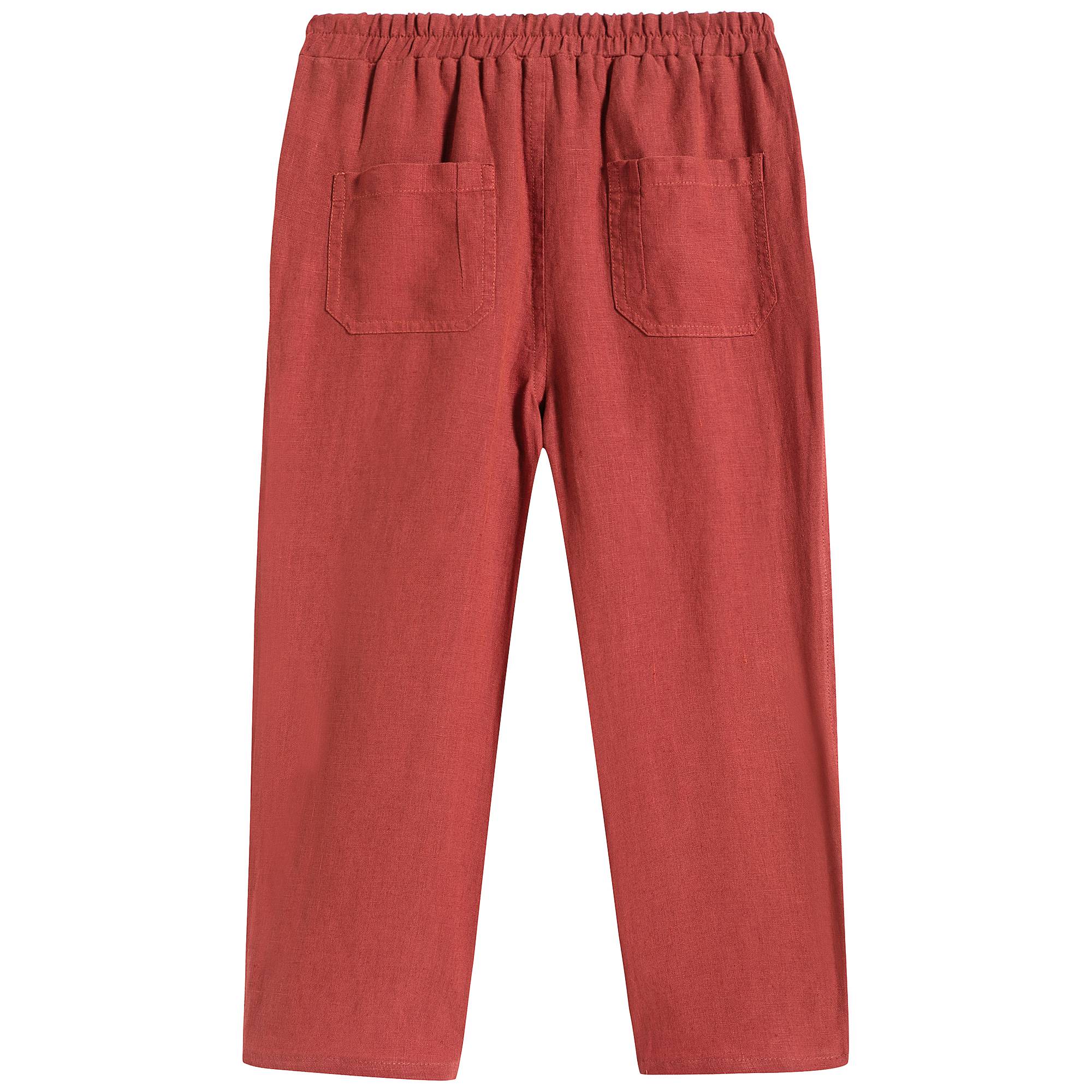 Girls Red Trousers