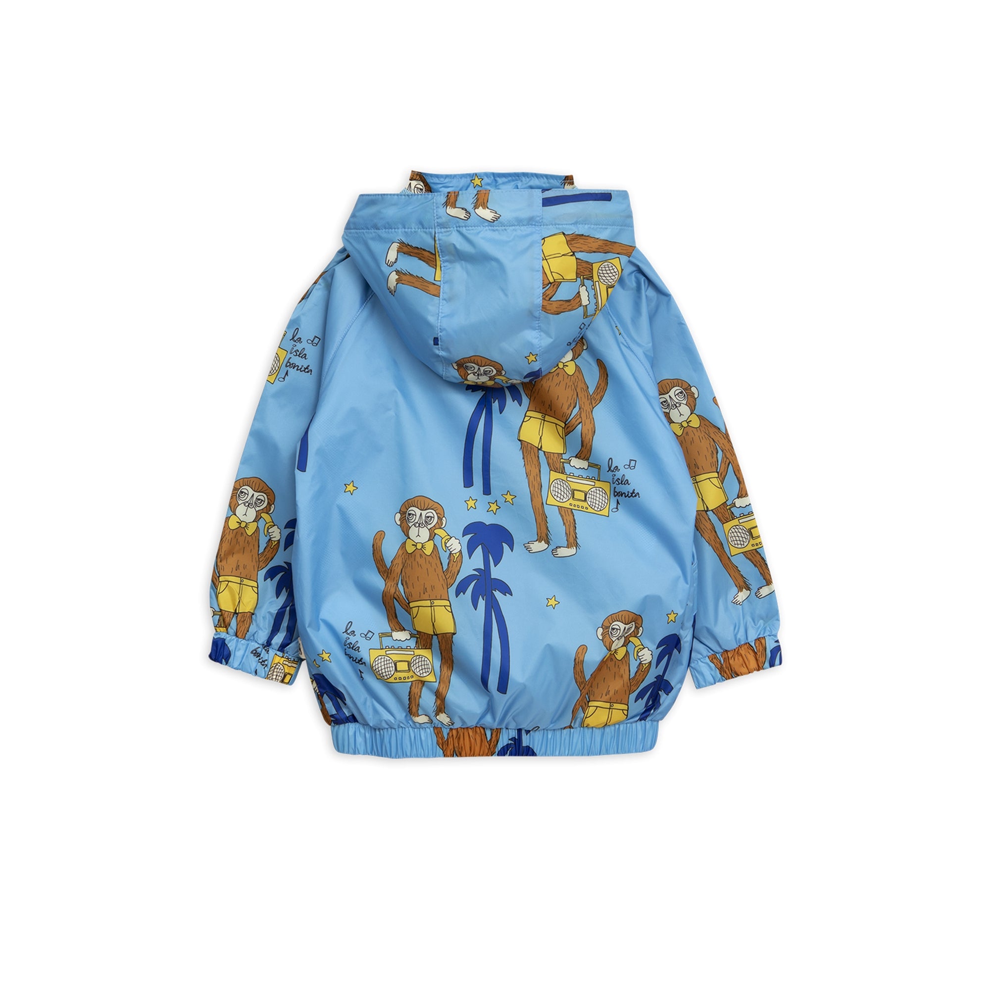 Boys Light Blue Cool Monkey Sporty Jacket