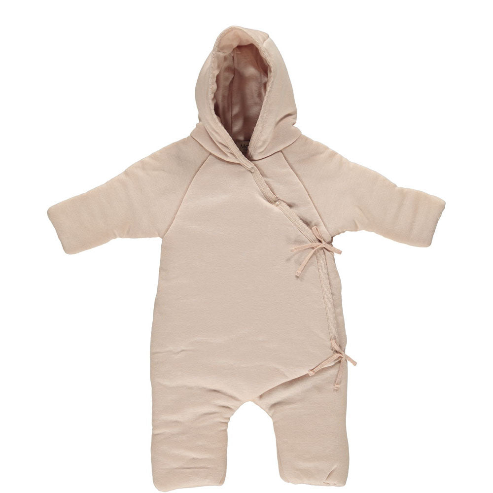 Baby Boys & Girls Pink Padded Babysuit