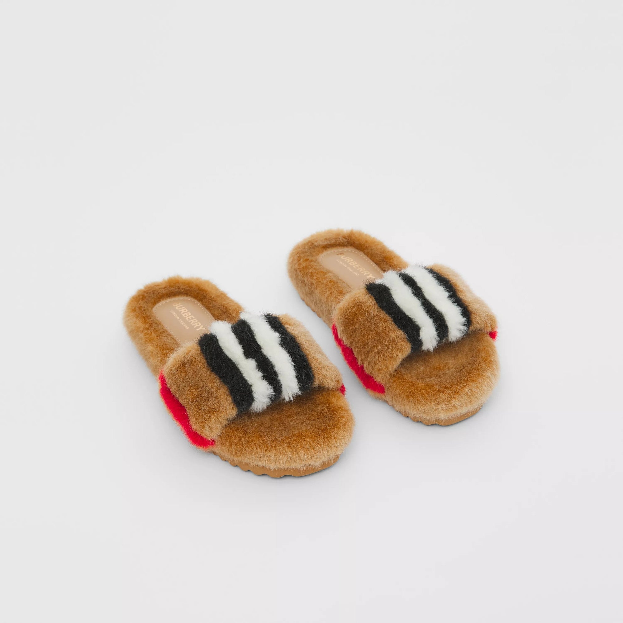 Boys & Girls Beige Stripes Sandals