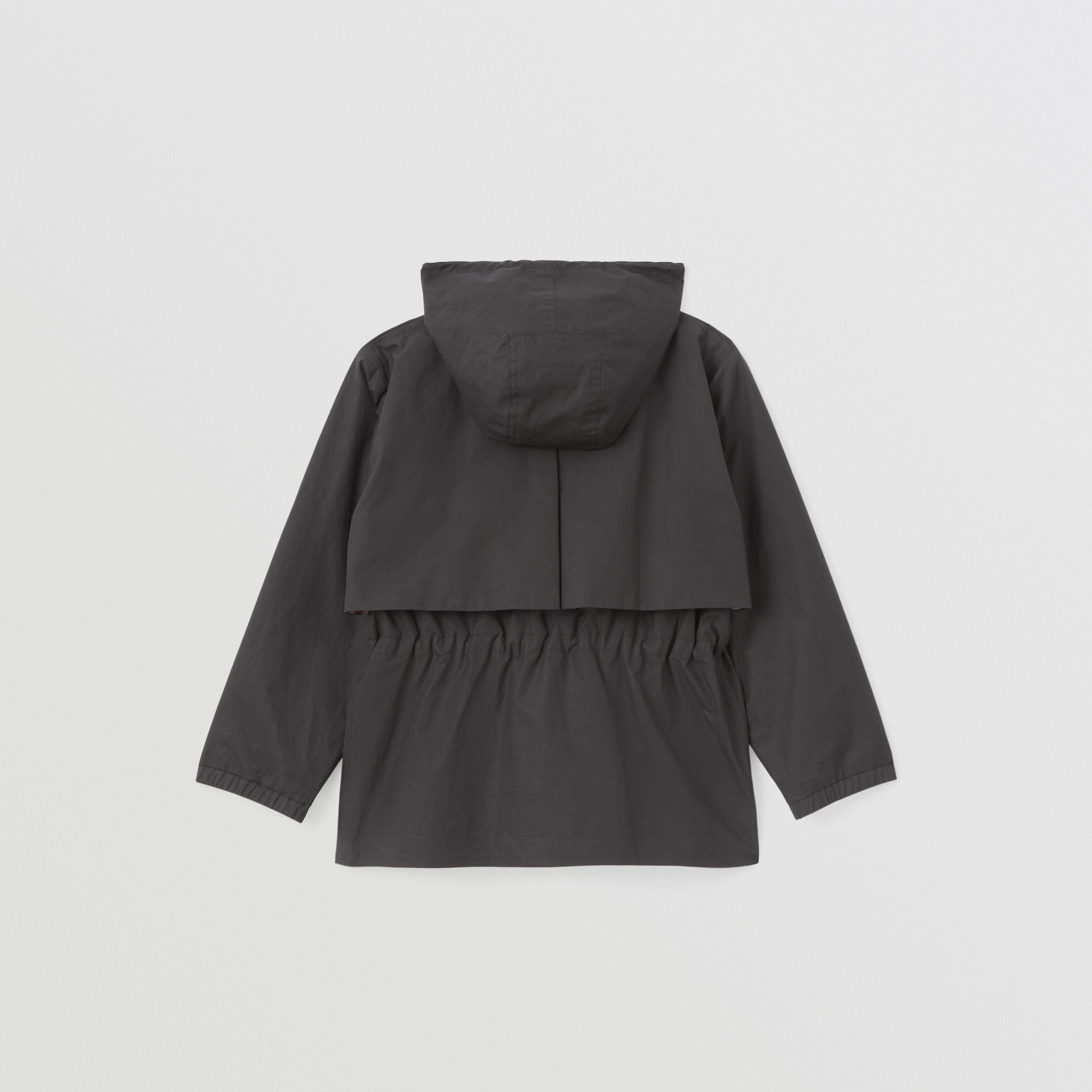Girls Black Zip-Up Jacket