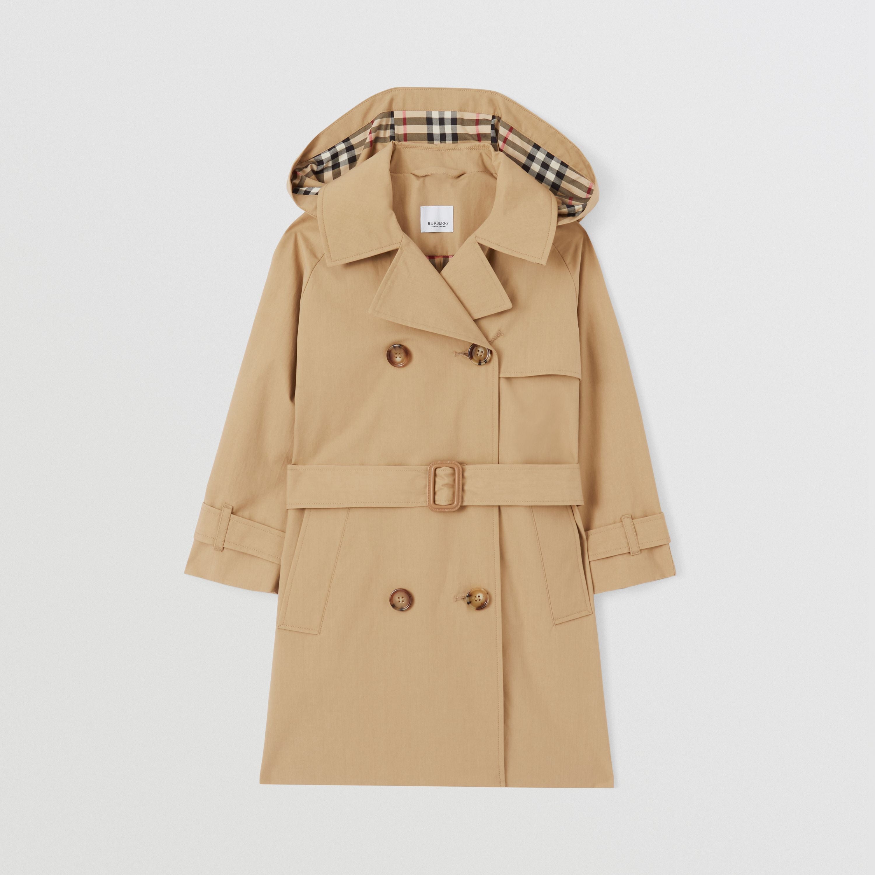 Girls Beige Windbreaker