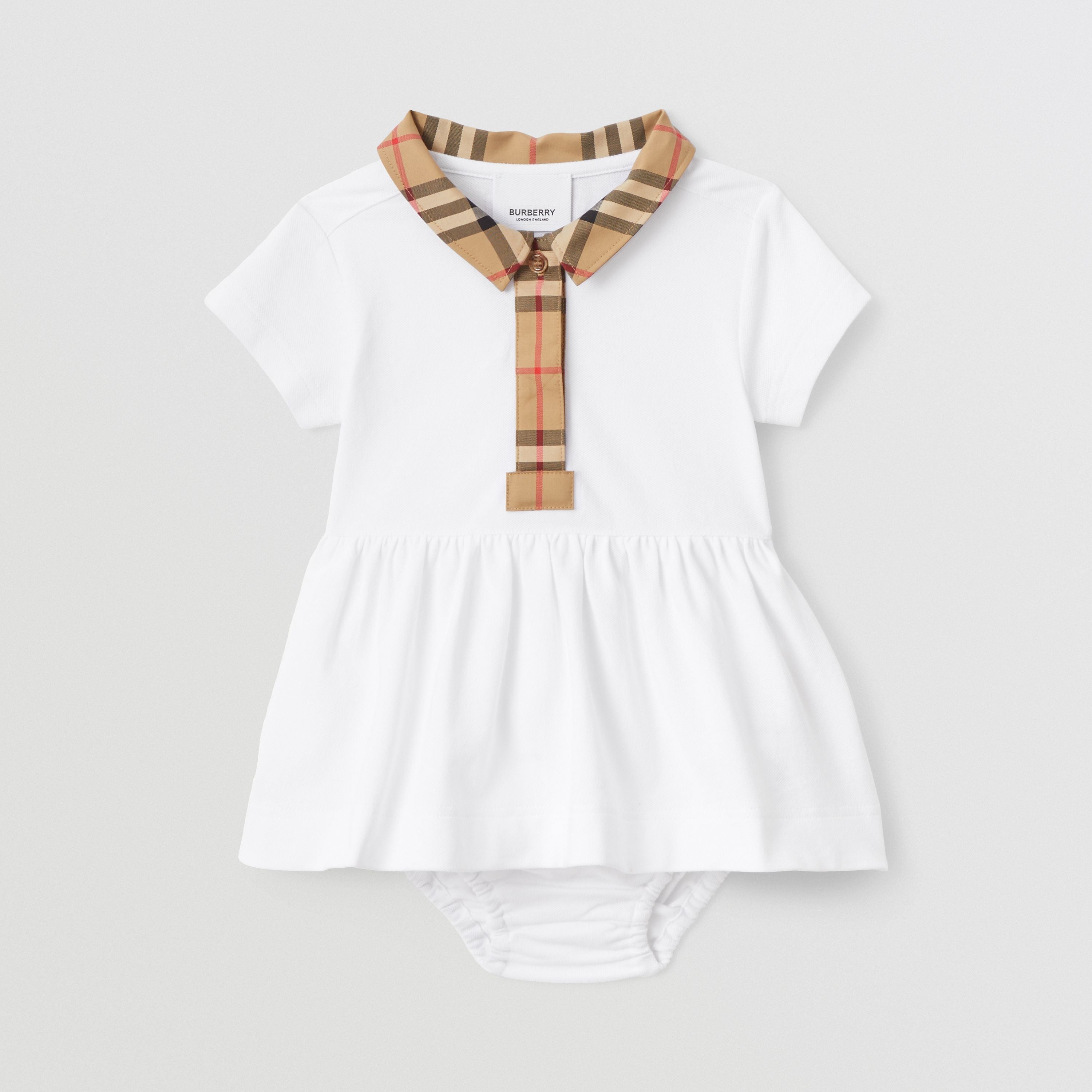 Baby Girls White Dress Set