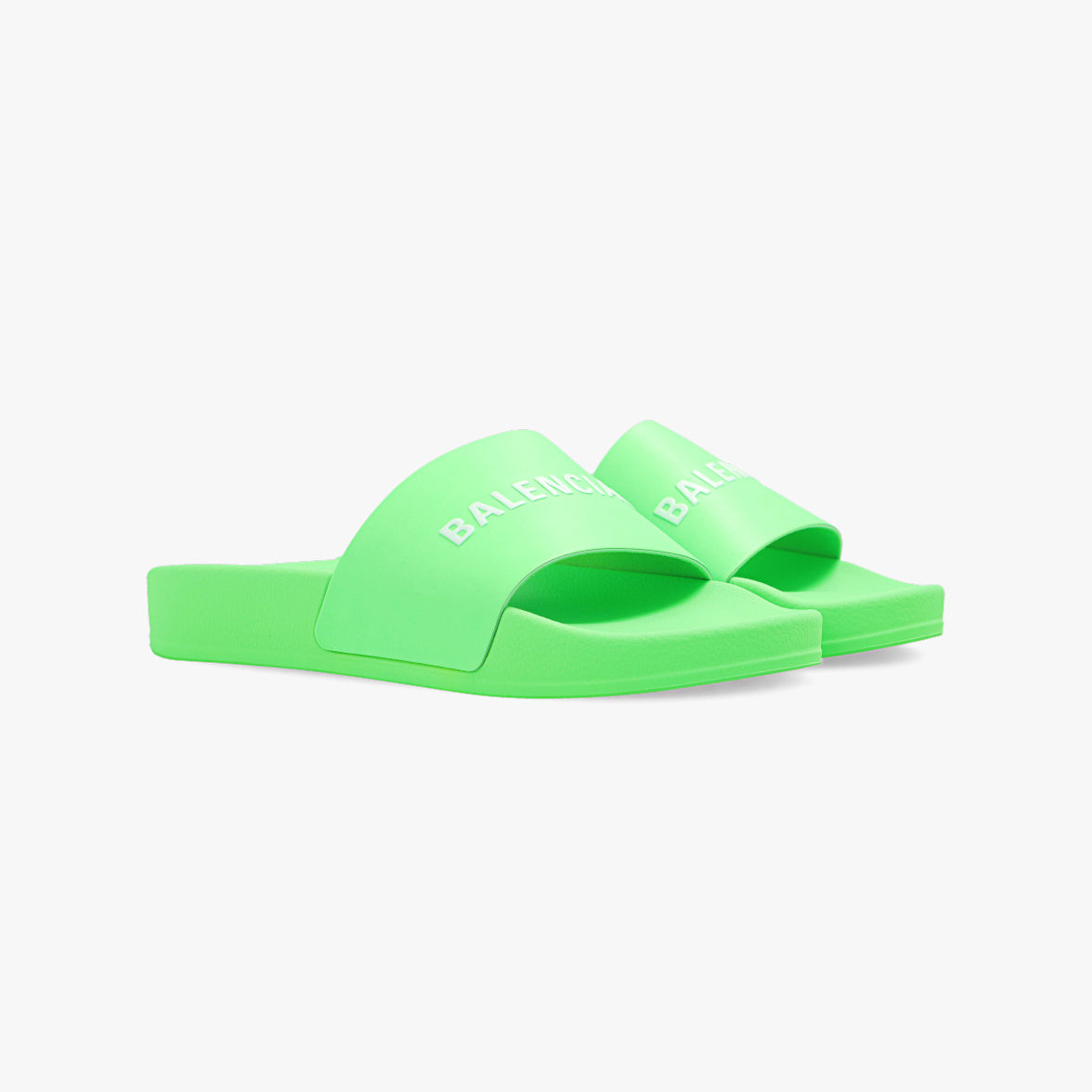 Boys & Girls Green Logo Sandals