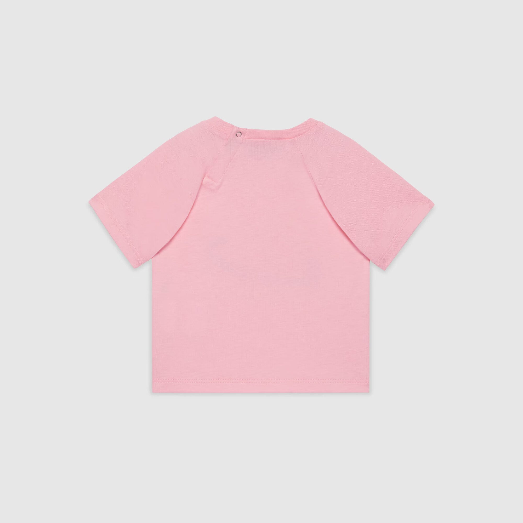 Baby Girls Pink Logo Cotton T-Shirt