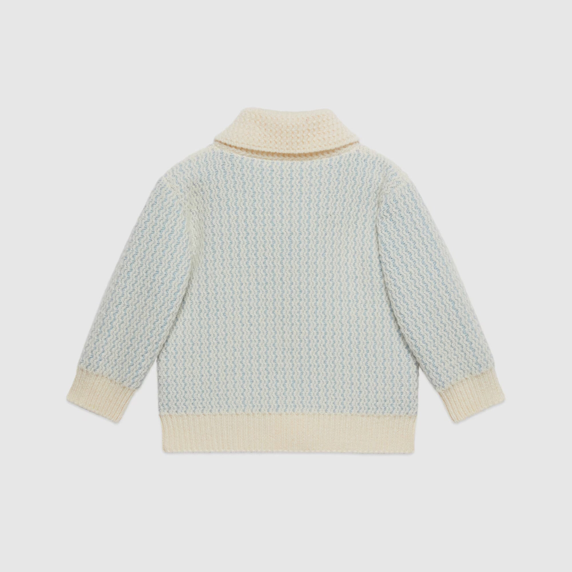 Baby Boys & Girls Light Blue Wool Sweater