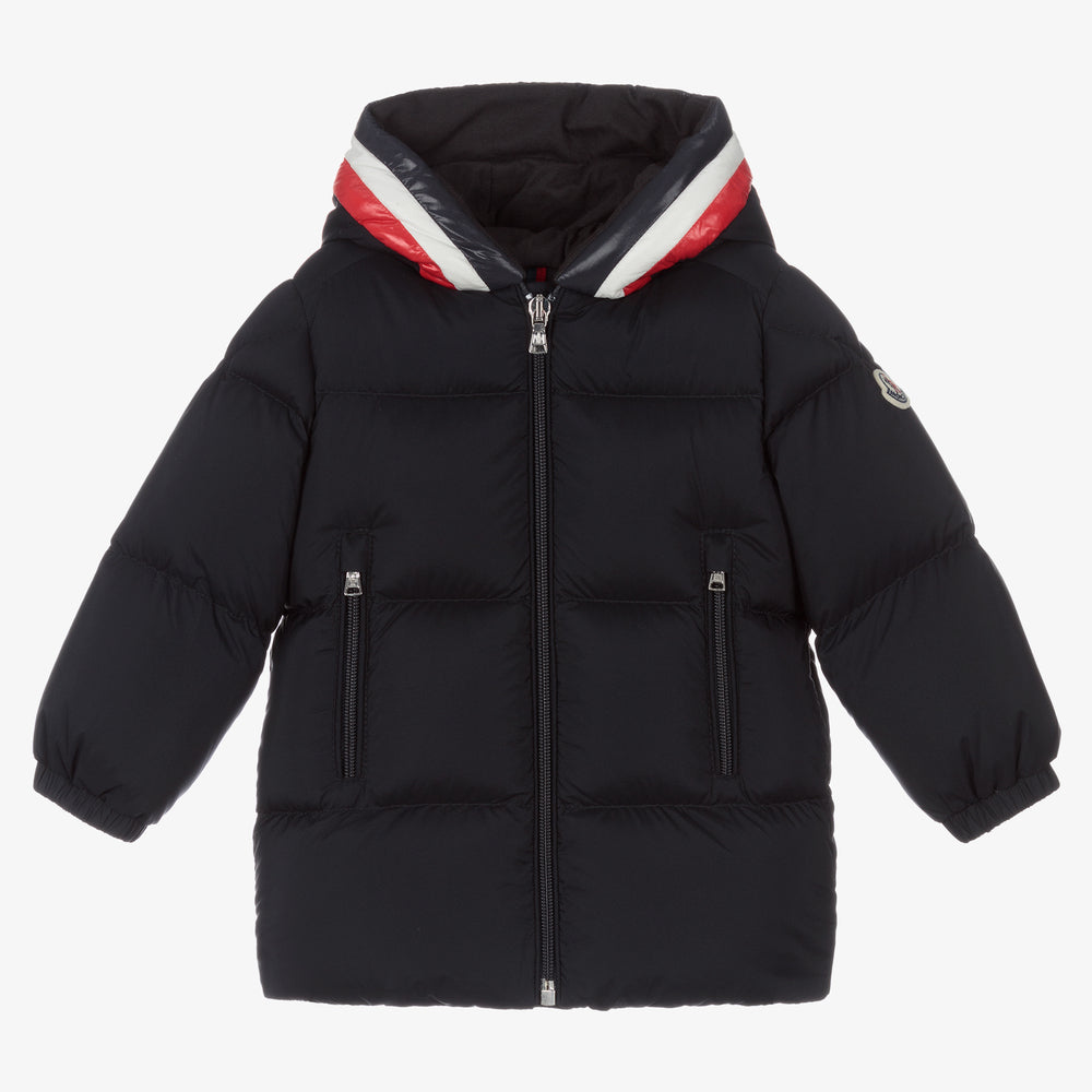 Baby Boys Blue "FALZEM" Padded Down Jacket