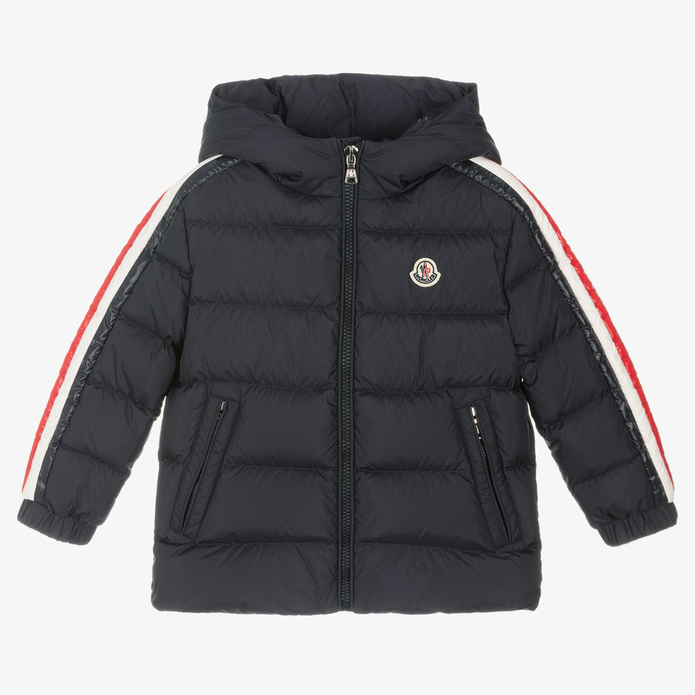 Boys Navy "CHRALE" Padded Down Jacket