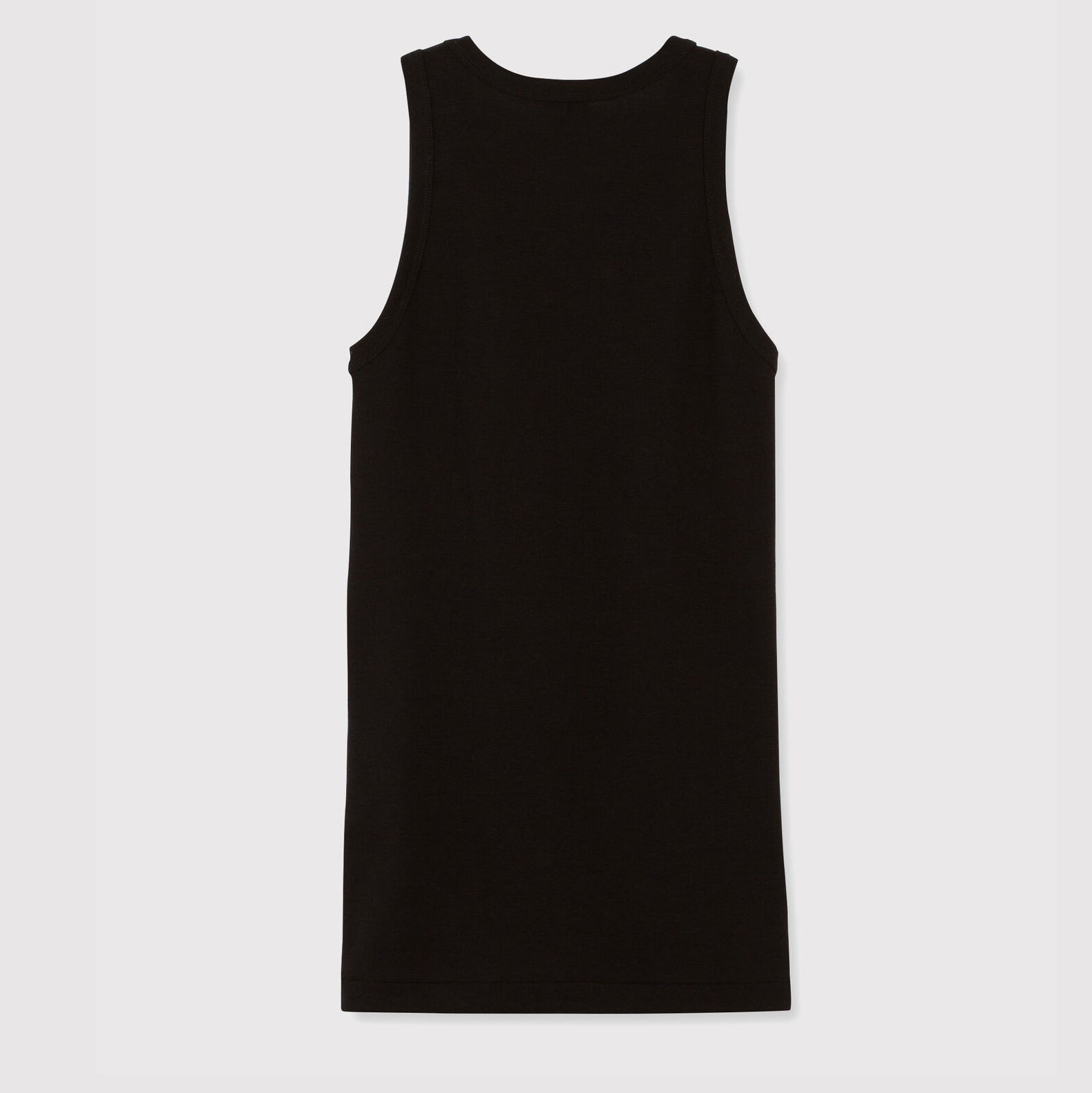 Women Black Cotton Vest